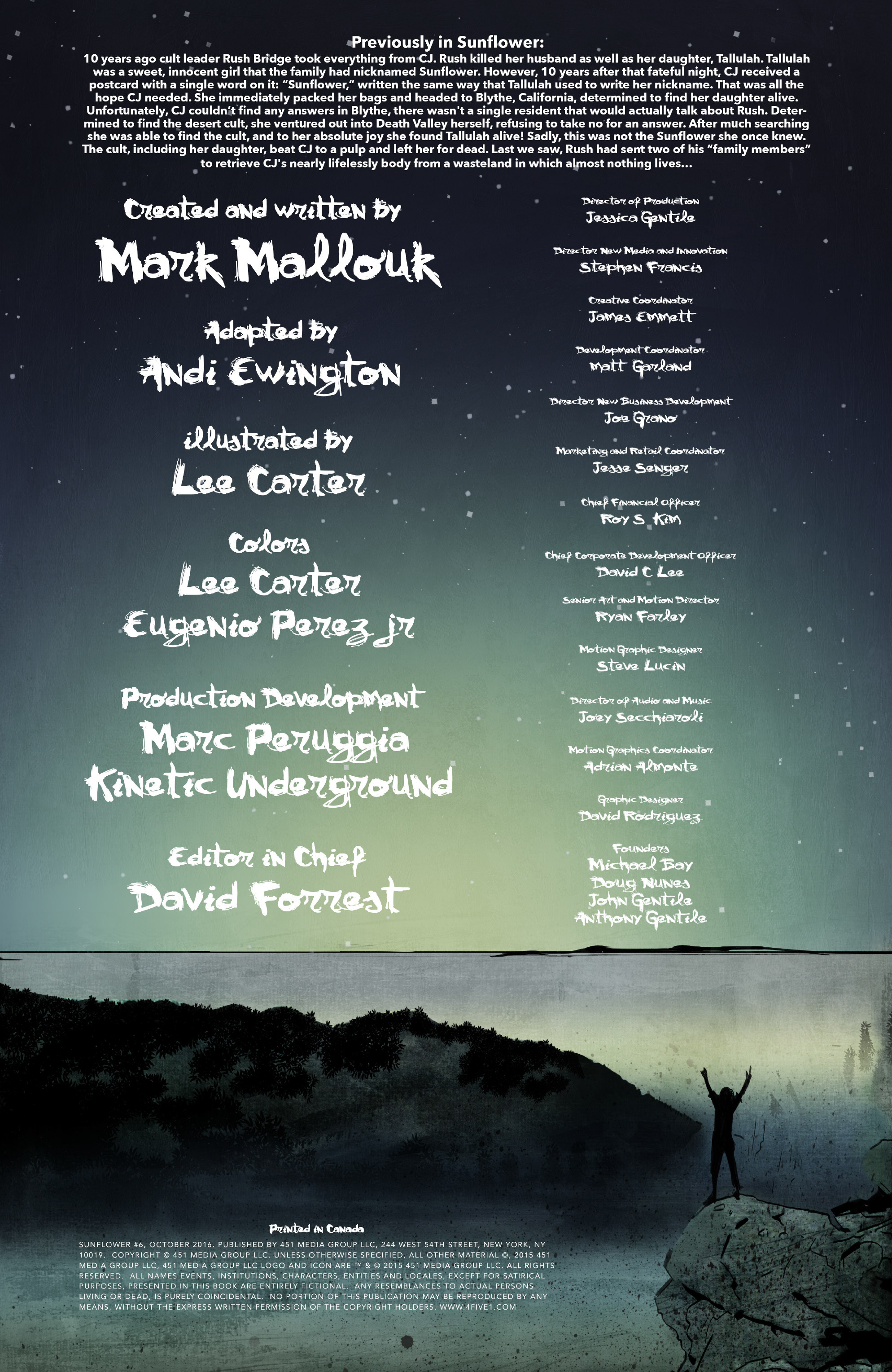 Read online Sunflower (2015) comic -  Issue #6 - 2