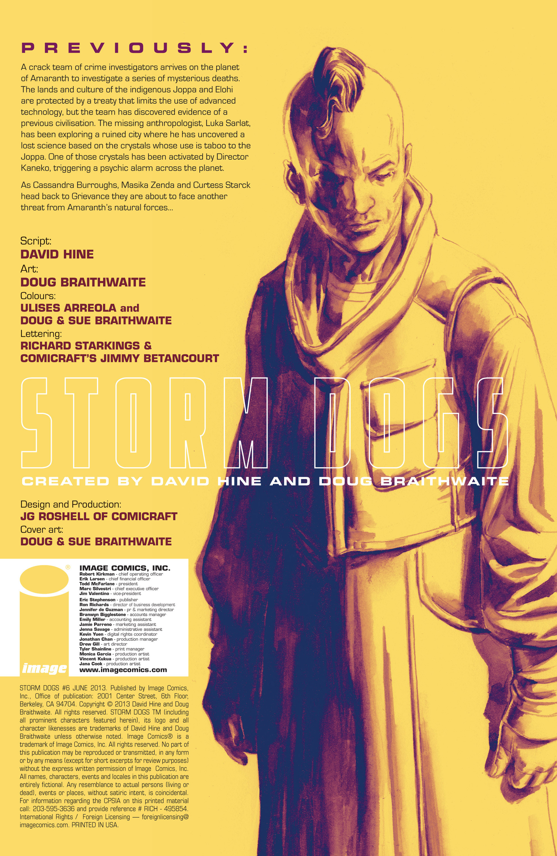 Read online Storm Dogs comic -  Issue #6 - 2