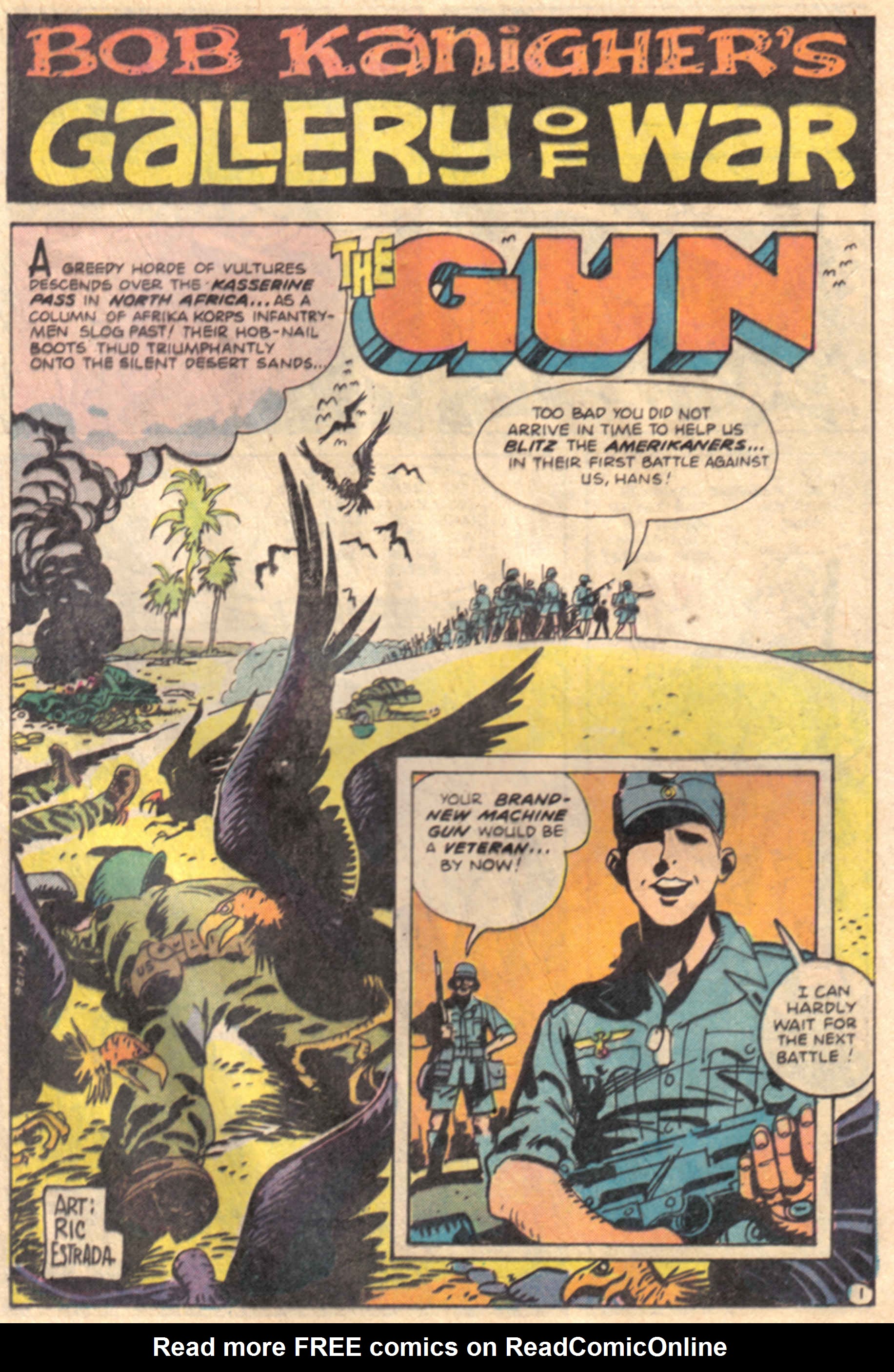 Read online Our Army at War (1952) comic -  Issue #271 - 20