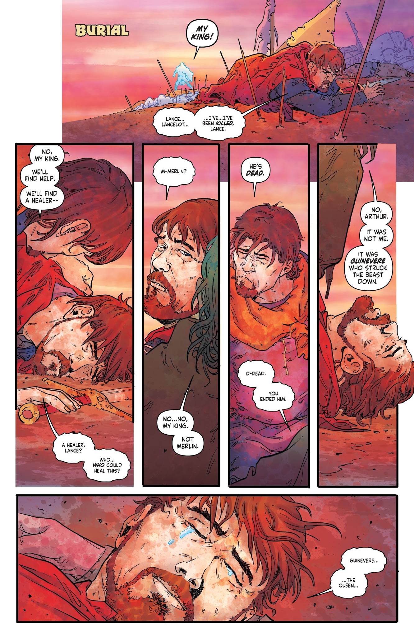 Read online Unholy Grail comic -  Issue #5 - 19