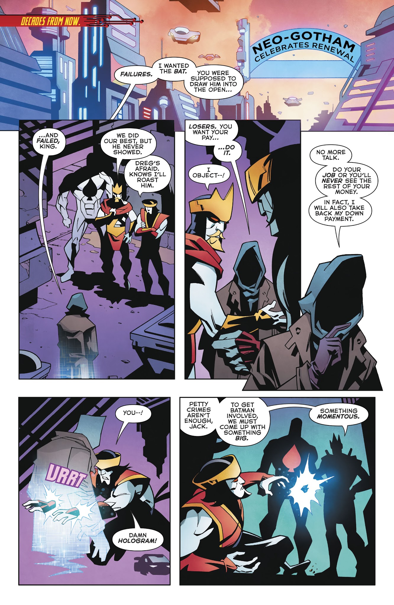 Read online Batman Beyond (2016) comic -  Issue #14 - 4