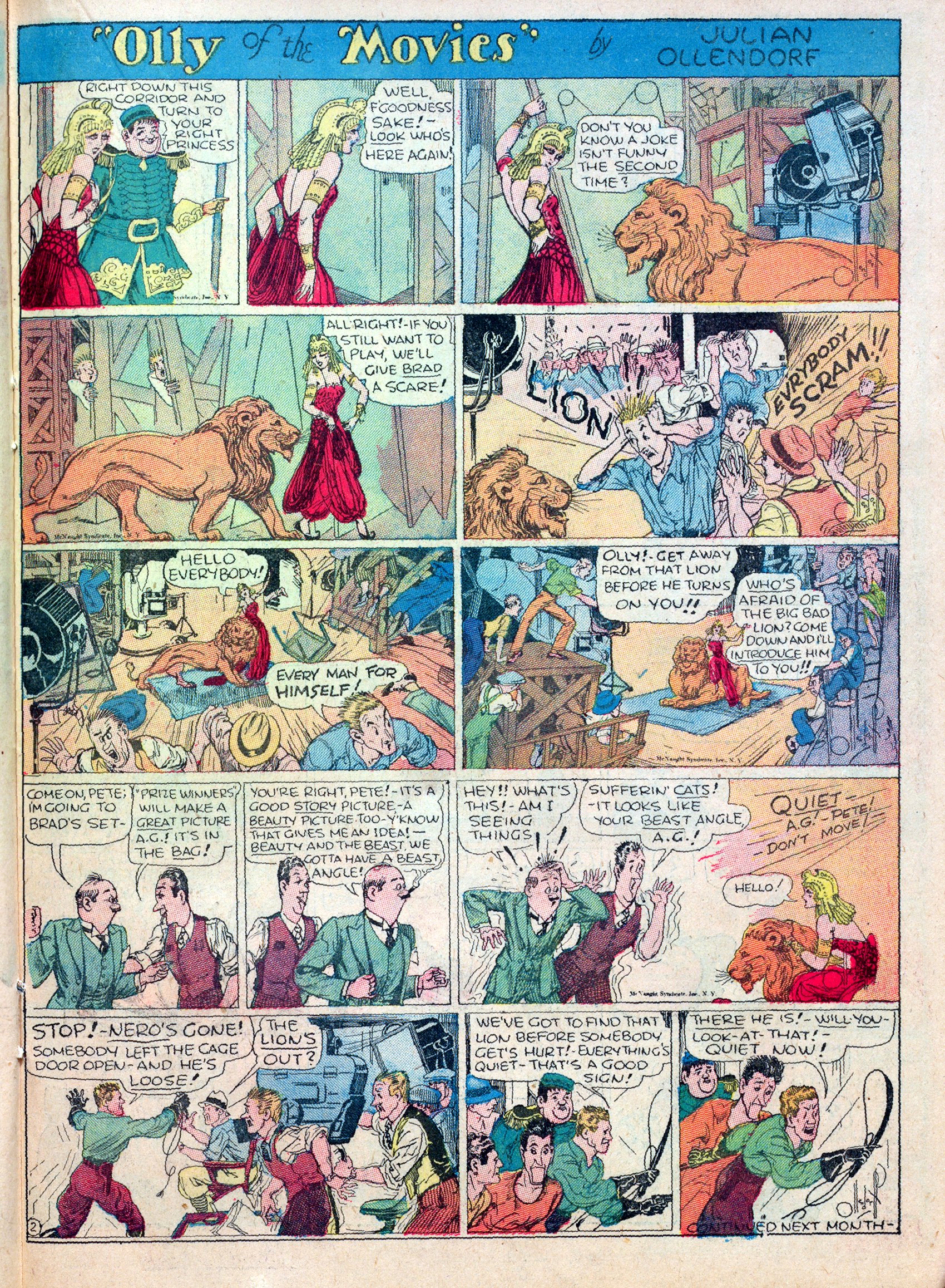 Read online Famous Funnies comic -  Issue #15 - 27