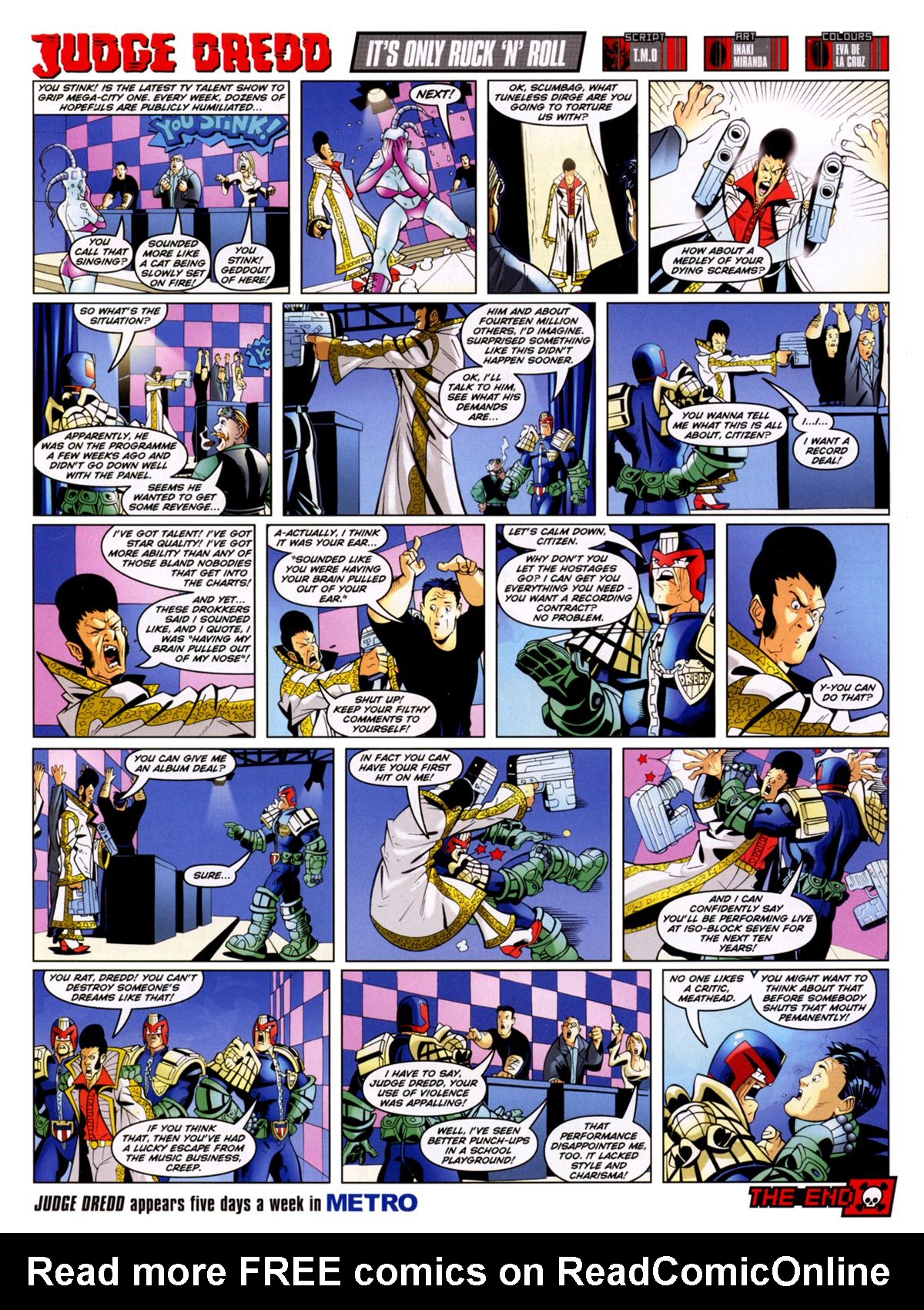 Read online Judge Dredd Megazine (Vol. 5) comic -  Issue #219 - 98