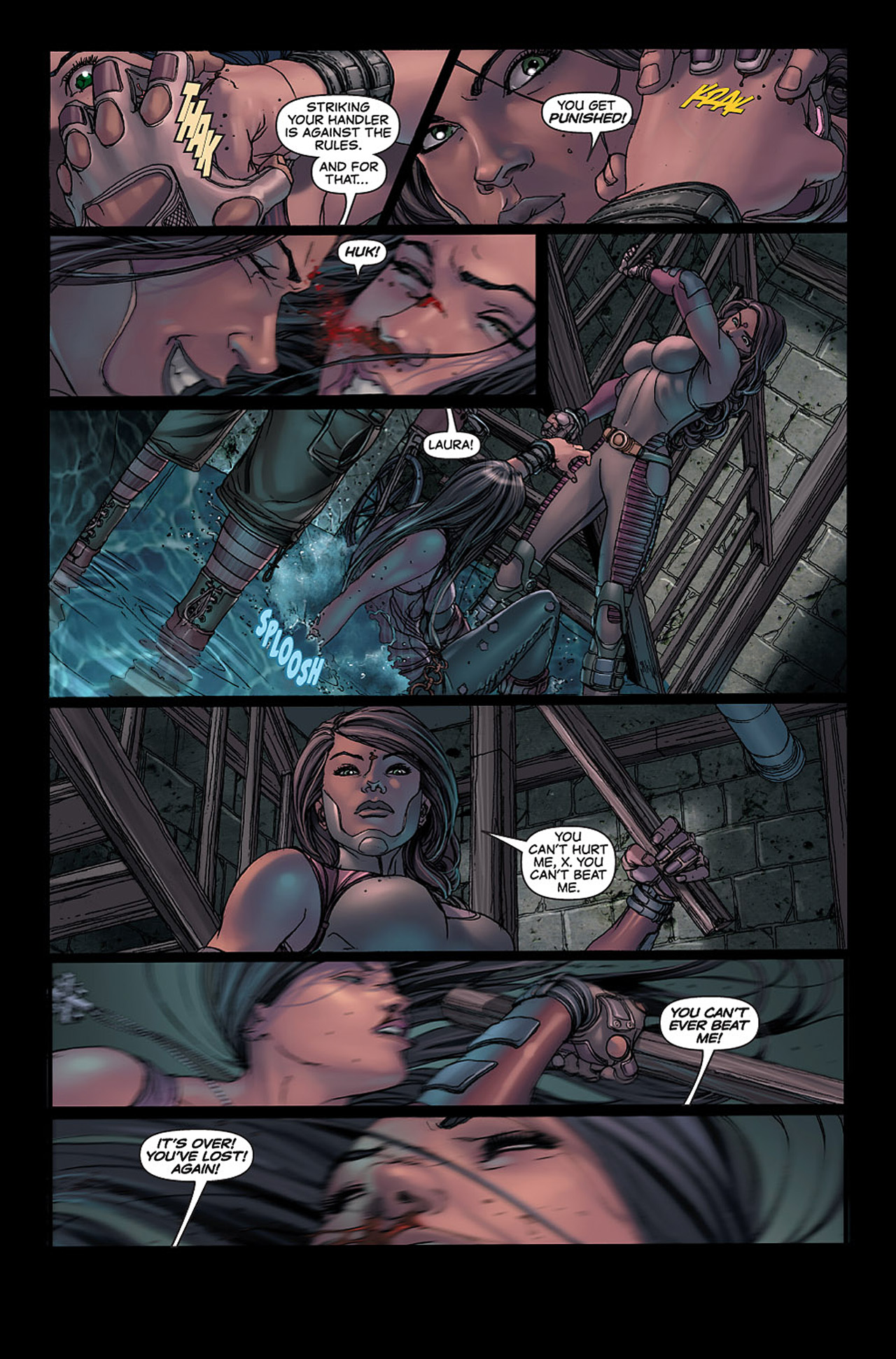 Read online X-23: Target X comic -  Issue #5 - 8