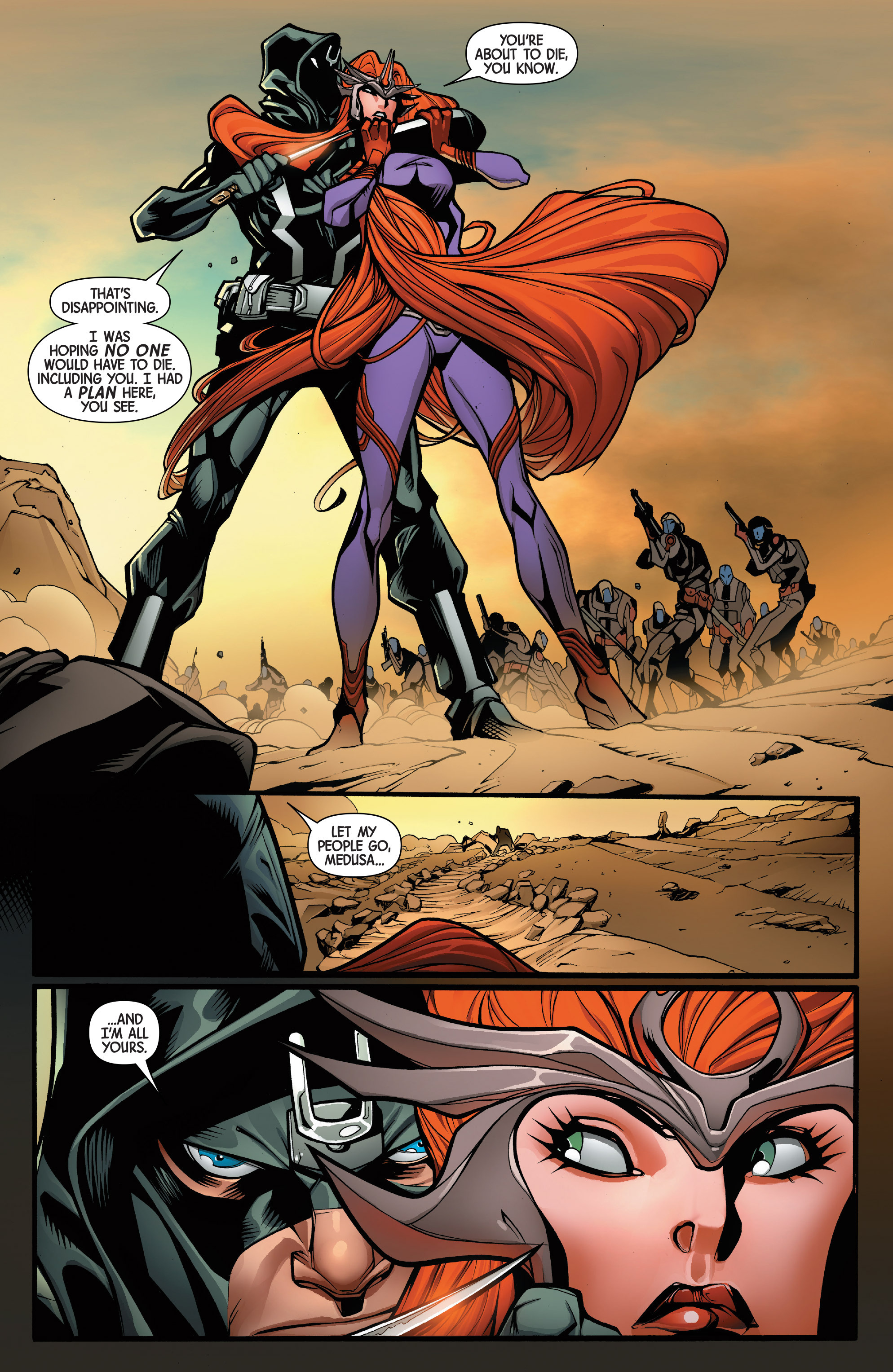 Read online Inhumans: Attilan Rising comic -  Issue #3 - 17
