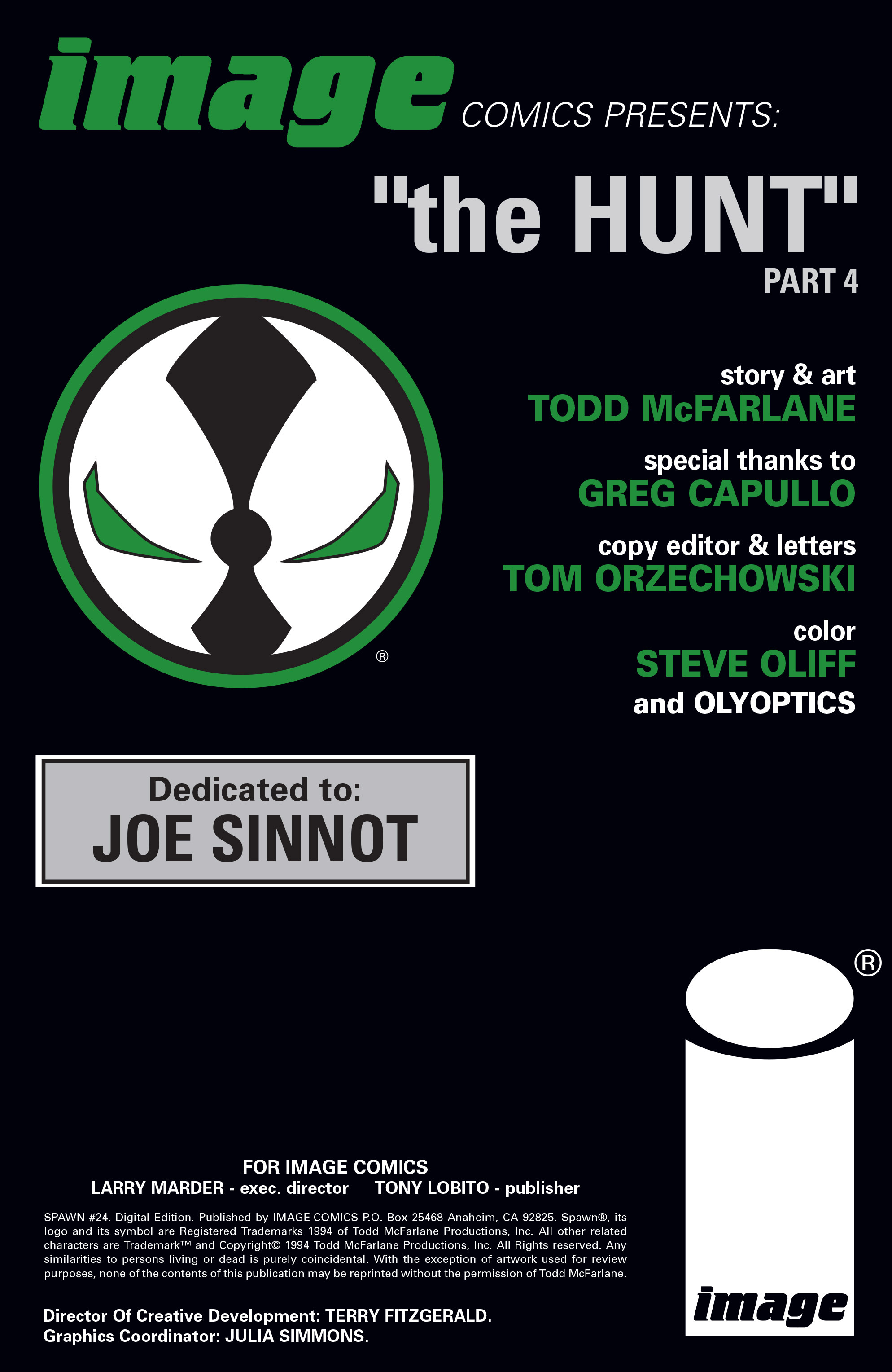 Read online Spawn comic -  Issue #24 - 2