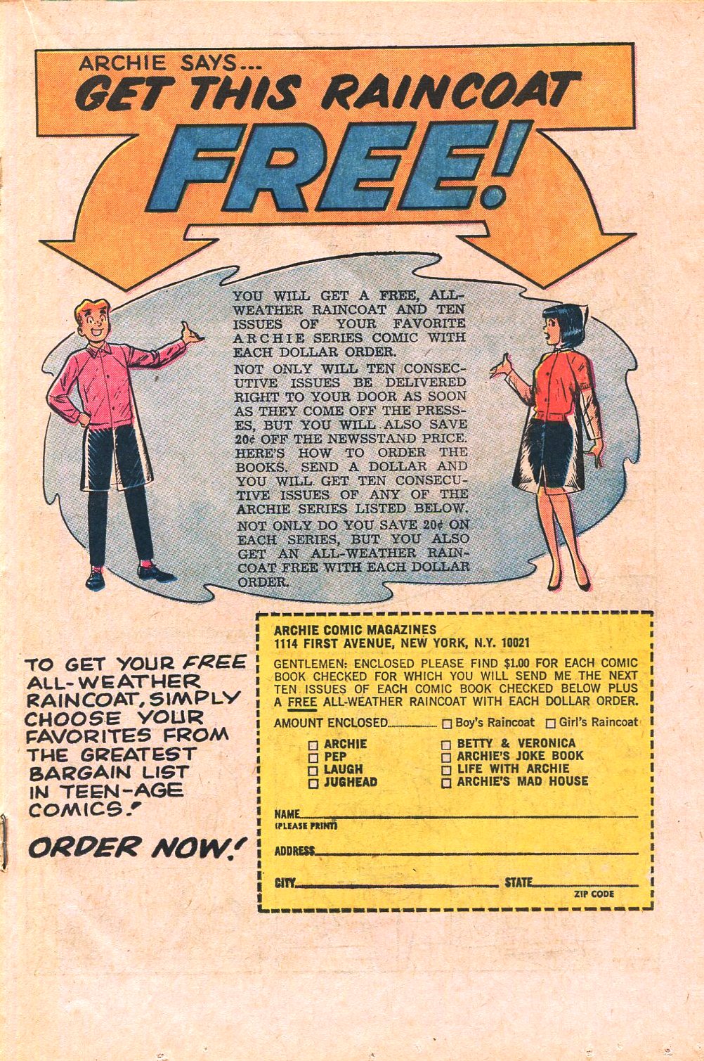 Read online Archie's Joke Book Magazine comic -  Issue #118 - 19