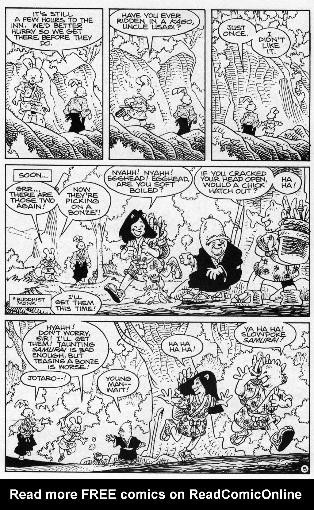 Read online Usagi Yojimbo (1996) comic -  Issue #64 - 7