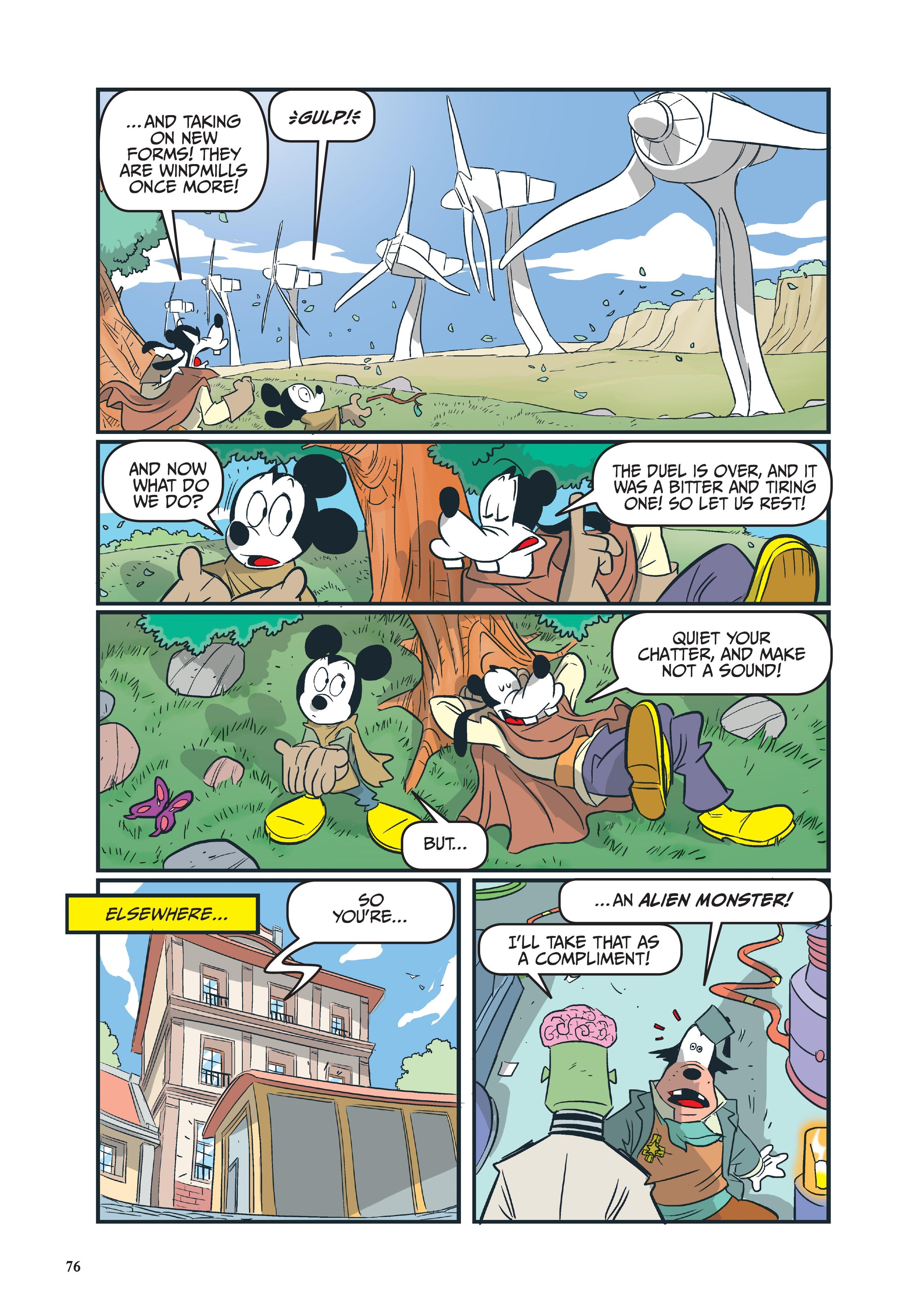 Read online Disney Don Quixote, Starring Goofy and Mickey Mouse comic -  Issue # TPB - 77