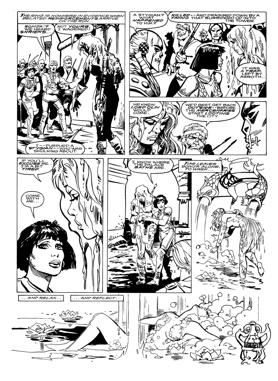 Read online The Savage Sword Of Conan comic -  Issue #231 - 41