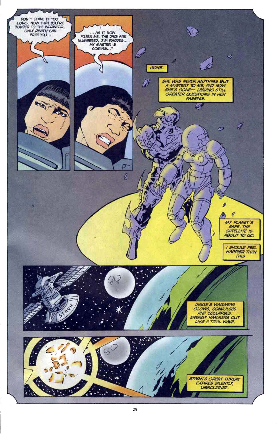 Read online War Machine (1994) comic -  Issue #23 - 21