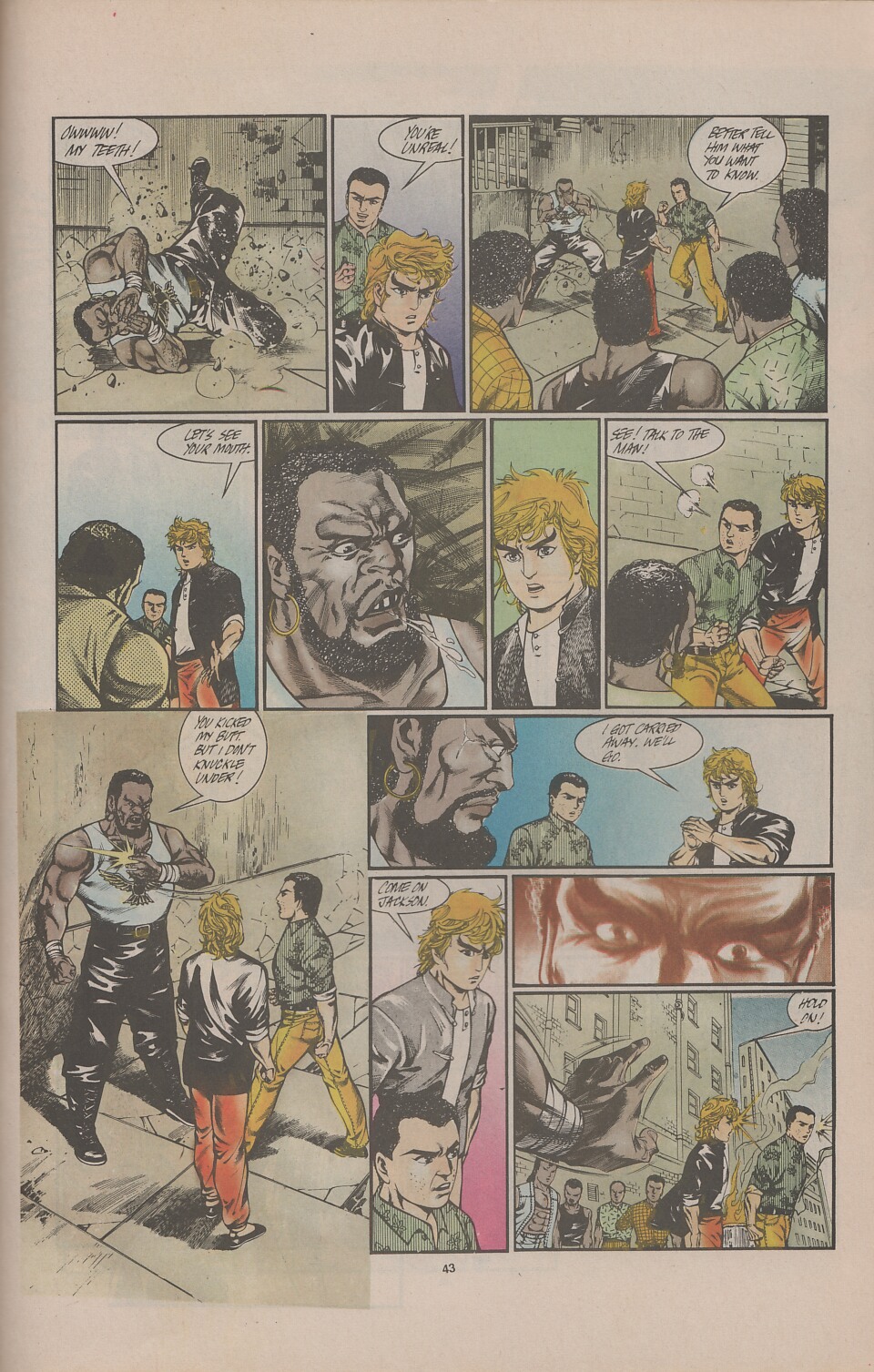 Read online Drunken Fist comic -  Issue #43 - 43