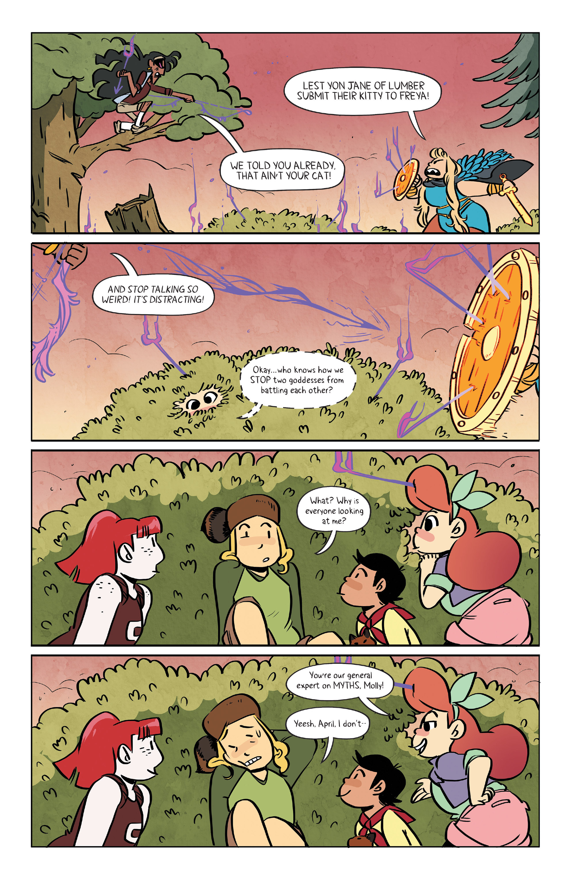 Read online Lumberjanes comic -  Issue #68 - 4