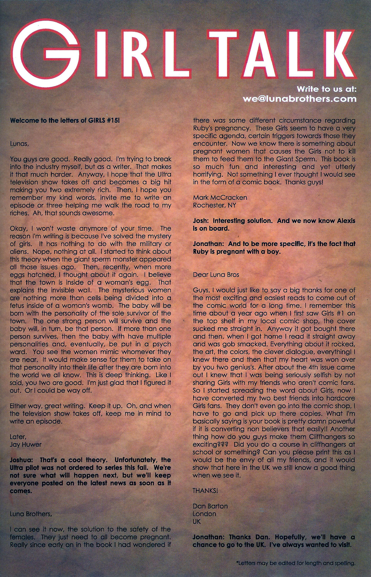 Read online Girls comic -  Issue #15 - 25