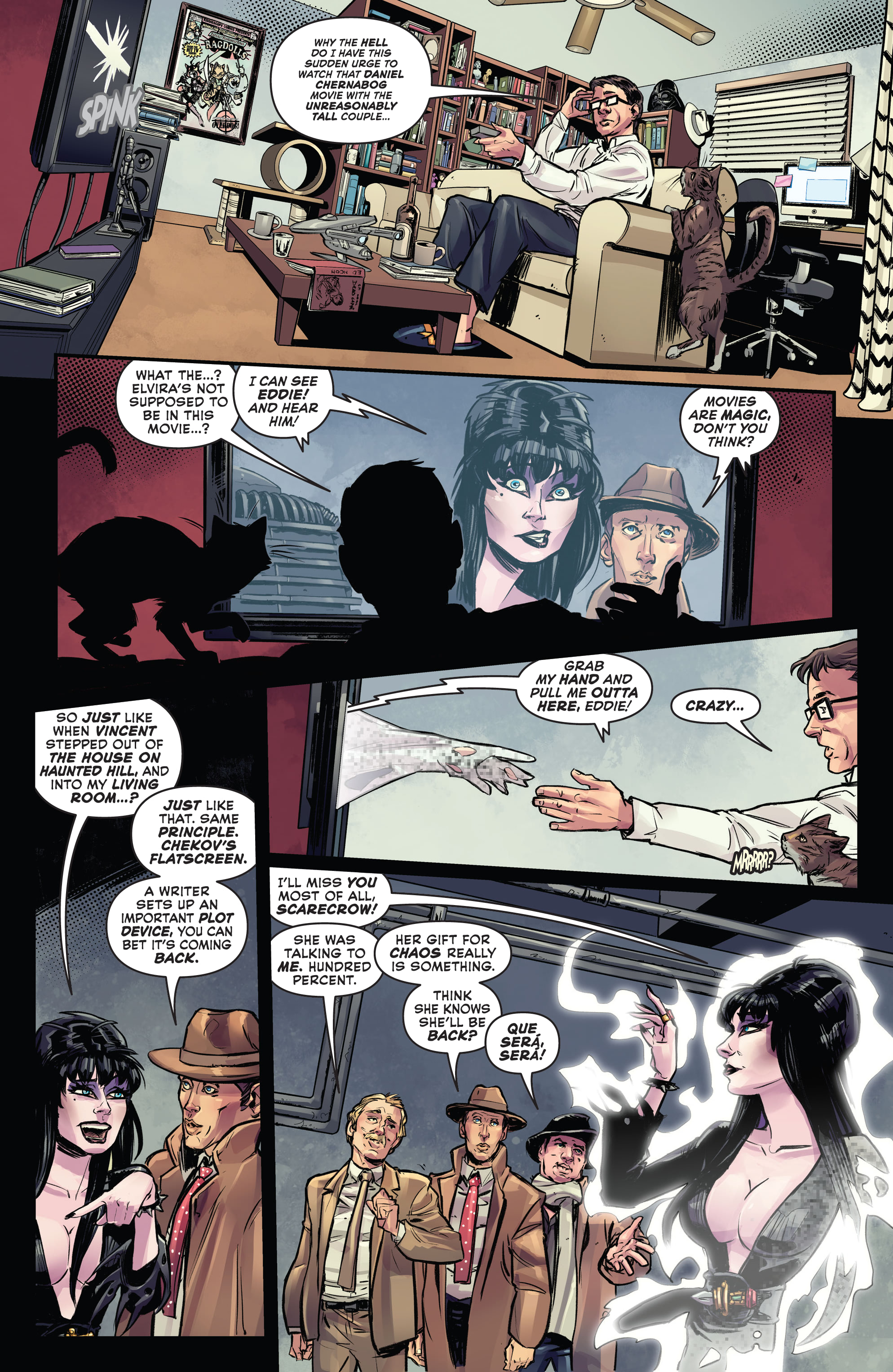 Read online Elvira in Horrorland comic -  Issue #5 - 24