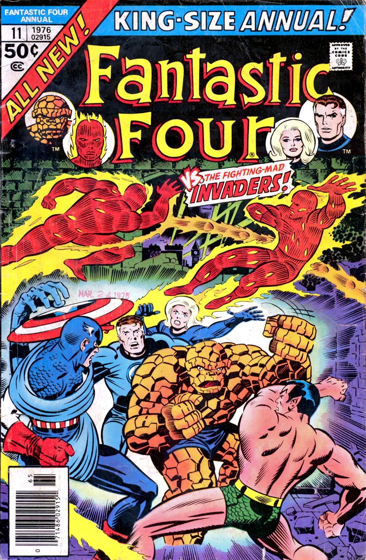 Read online Fantastic Four (1961) comic -  Issue # _Annual 11 - 1