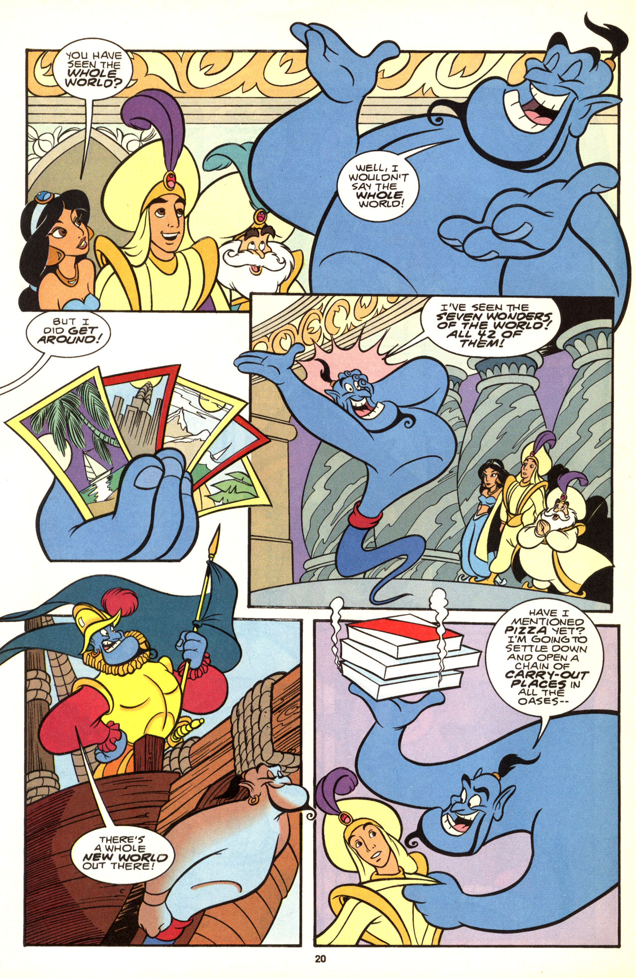 Read online The Return of Disney's Aladdin comic -  Issue #1 - 25