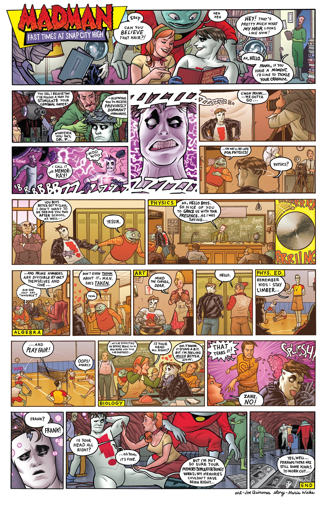 Read online Madman 20th Anniversary Monster! comic -  Issue # TPB - 51