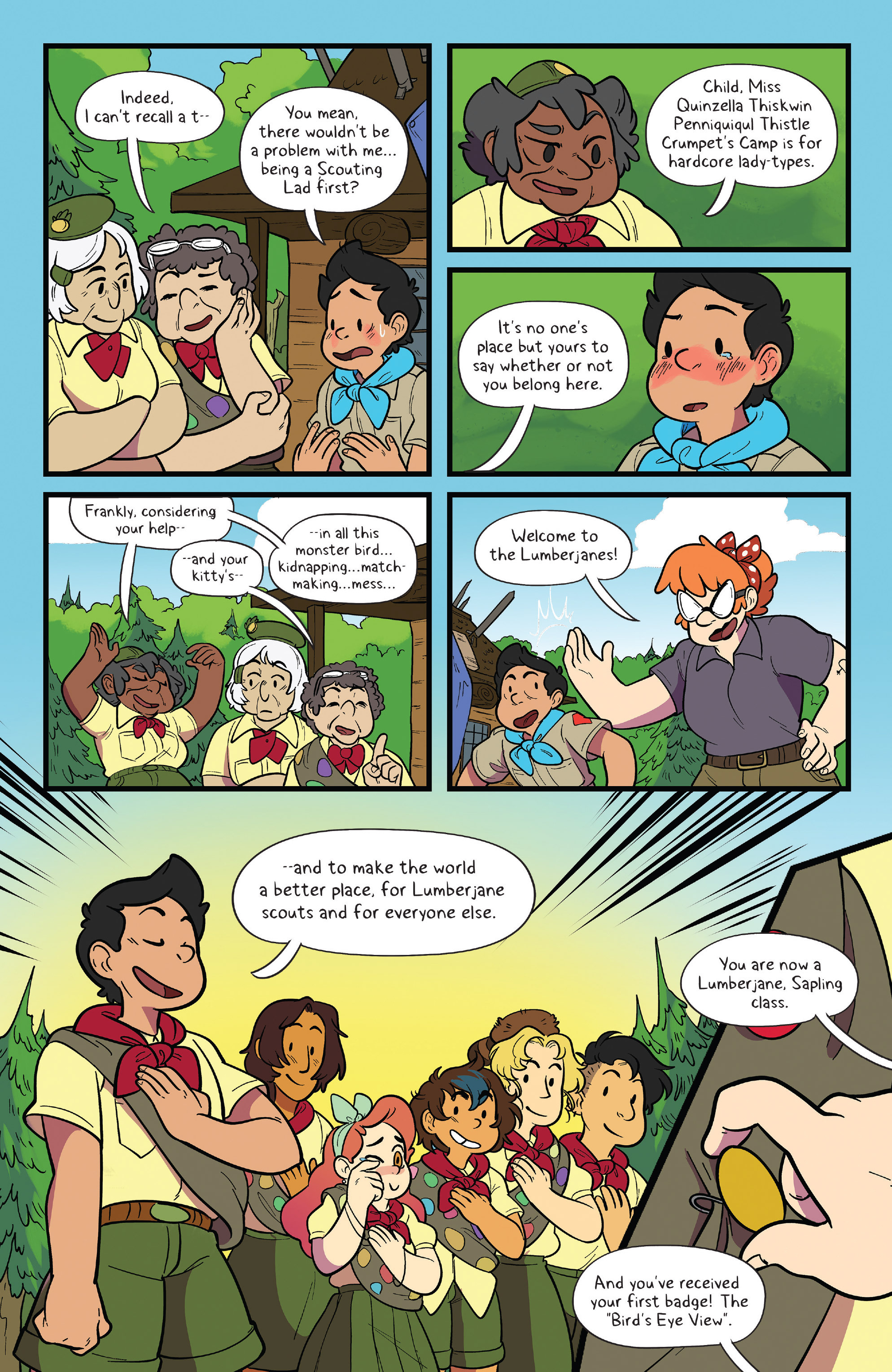 Lumberjanes Issue 28 reading comics online for free 2019