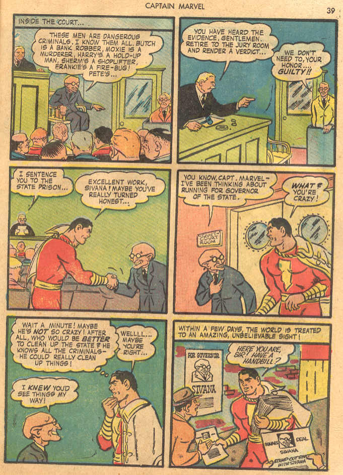 Captain Marvel Adventures issue 28 - Page 39