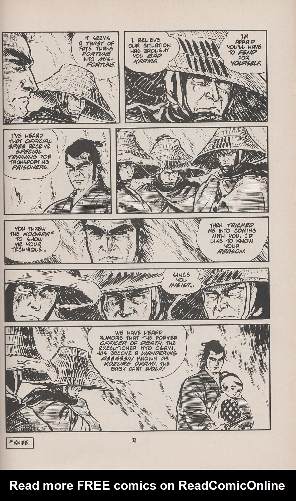 Read online Lone Wolf and Cub comic -  Issue #4 - 42