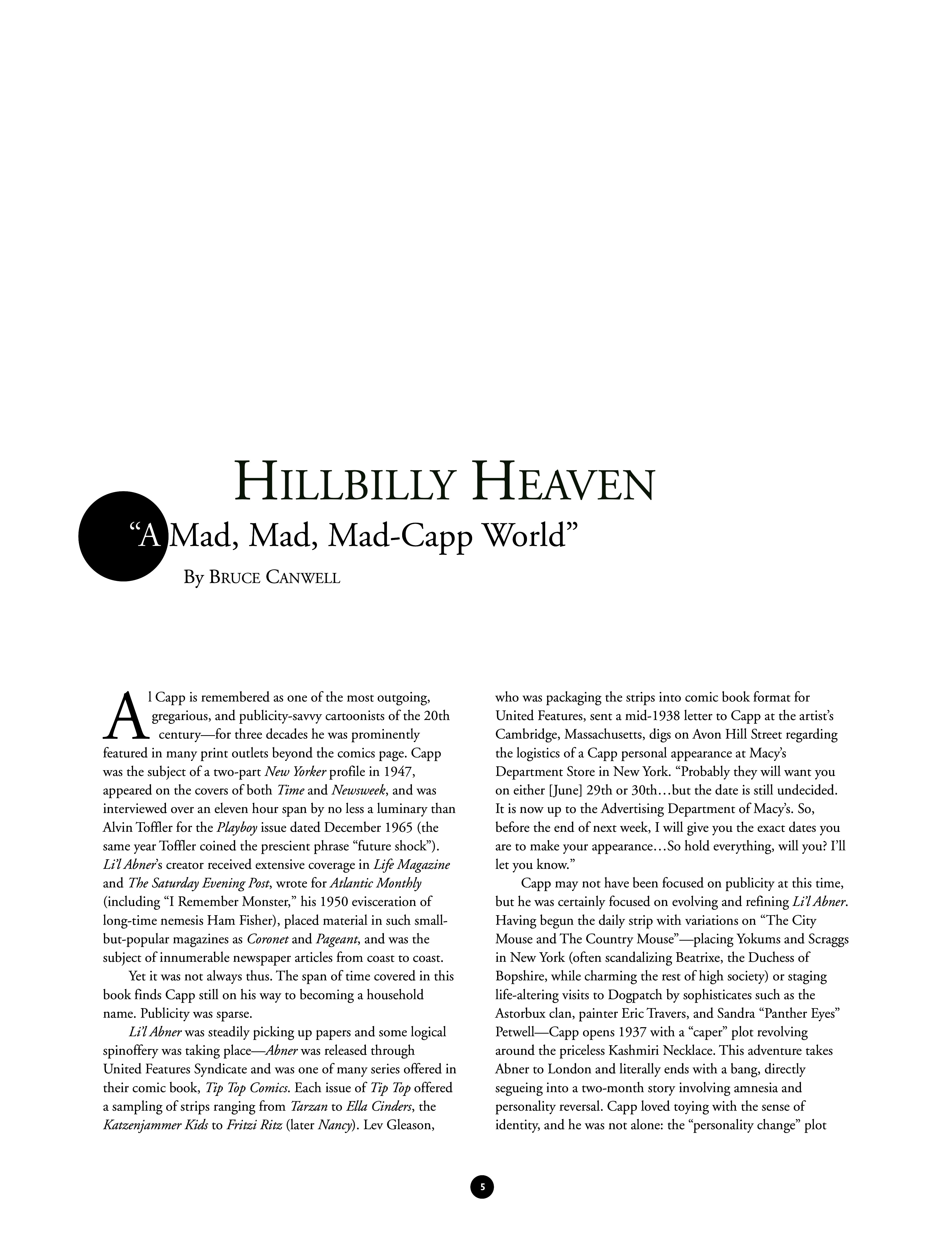 Read online Al Capp's Li'l Abner Complete Daily & Color Sunday Comics comic -  Issue # TPB 2 (Part 1) - 6