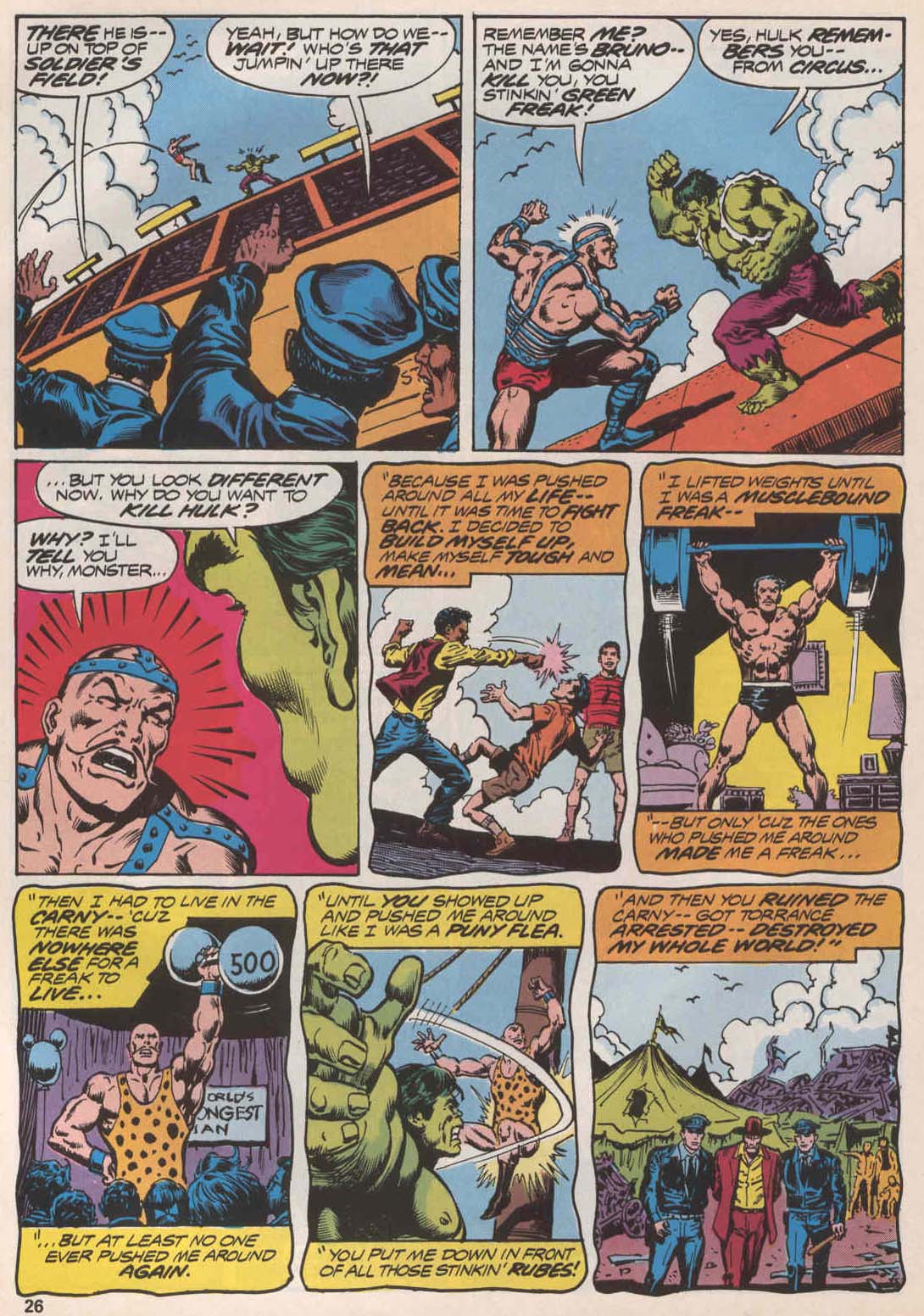 Read online Hulk (1978) comic -  Issue #12 - 26