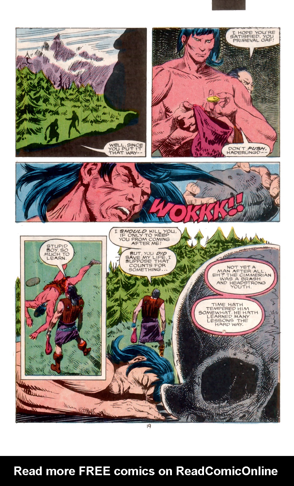 Read online Conan the Barbarian (1970) comic -  Issue #201 - 20