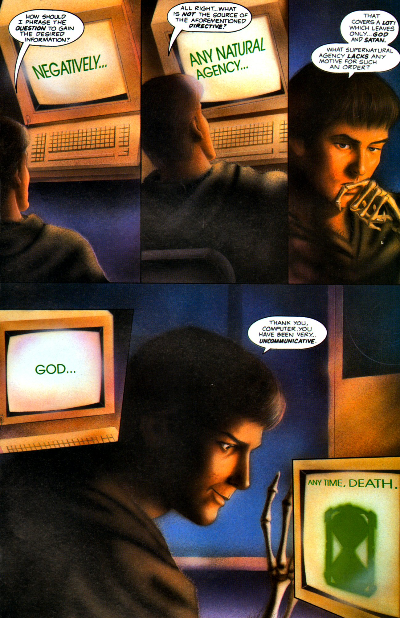 Read online Piers Anthony's Incarnations of Immortality: On A Pale Horse comic -  Issue #5 - 7