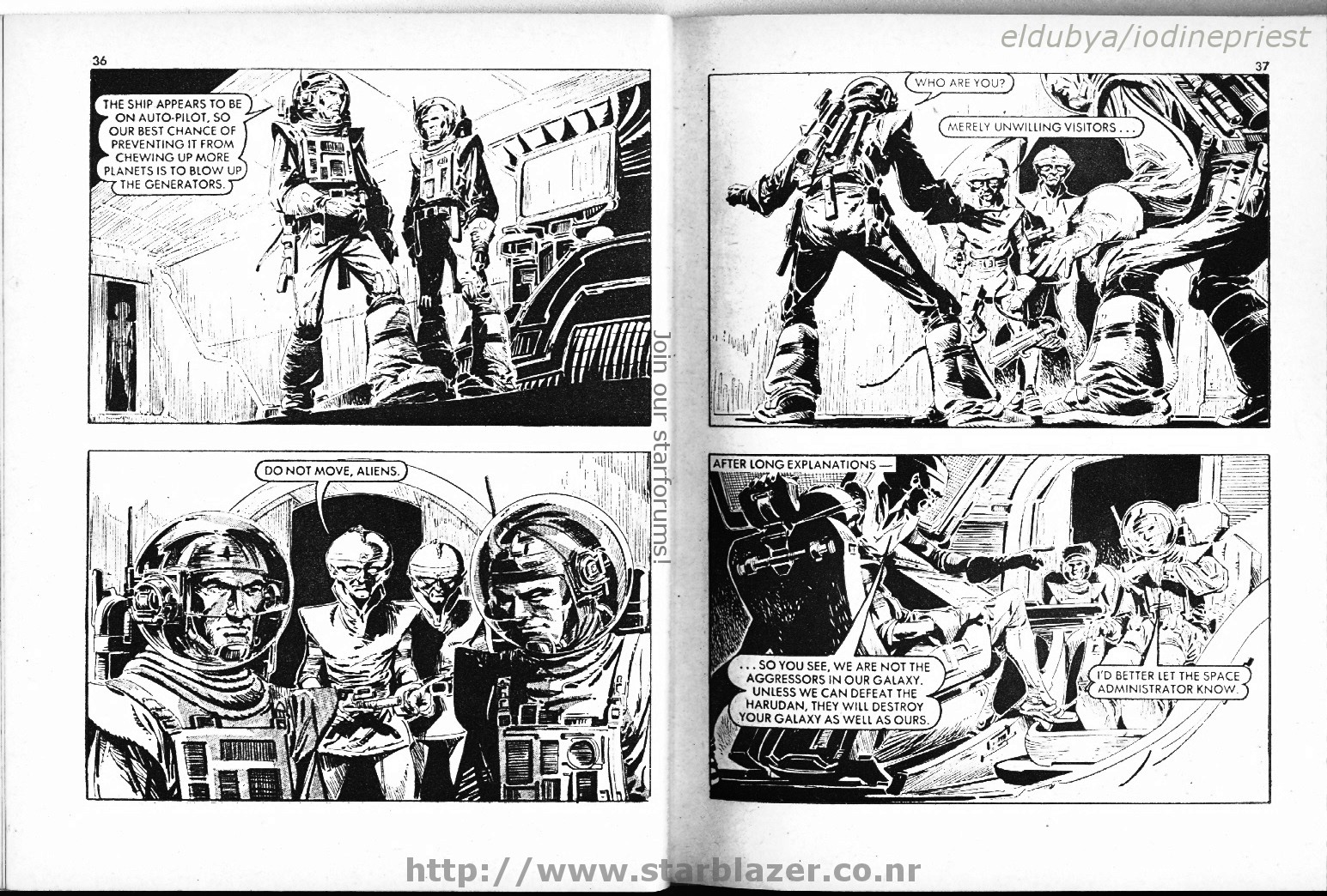 Read online Starblazer comic -  Issue #82 - 20