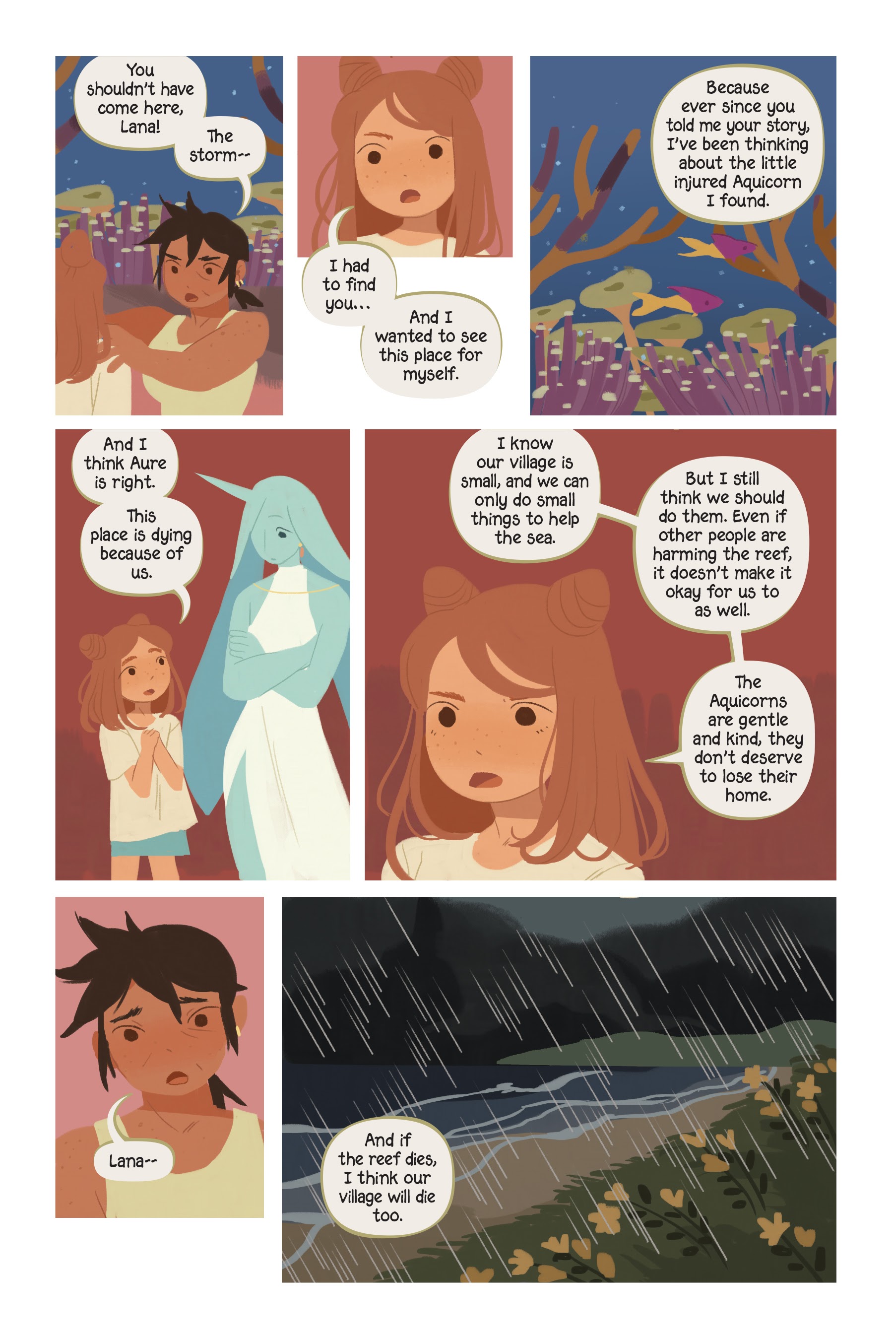 Read online Aquicorn Cove comic -  Issue # TPB - 76