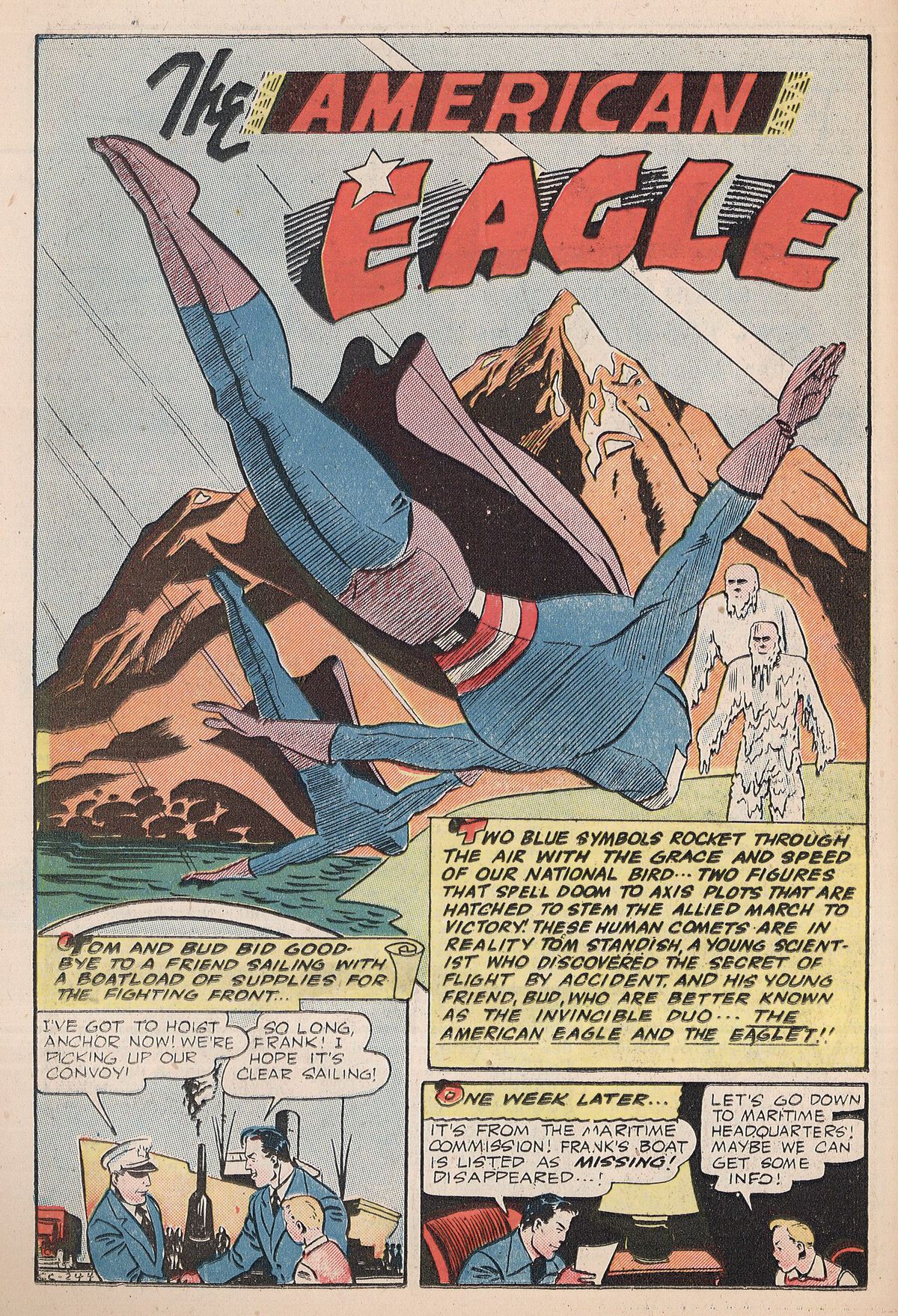 Read online Exciting Comics comic -  Issue #38 - 16