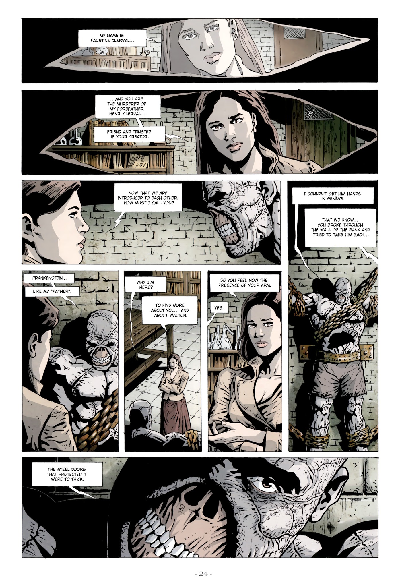 Read online Mister Hyde contre Frankenstein comic -  Issue #2 - 25