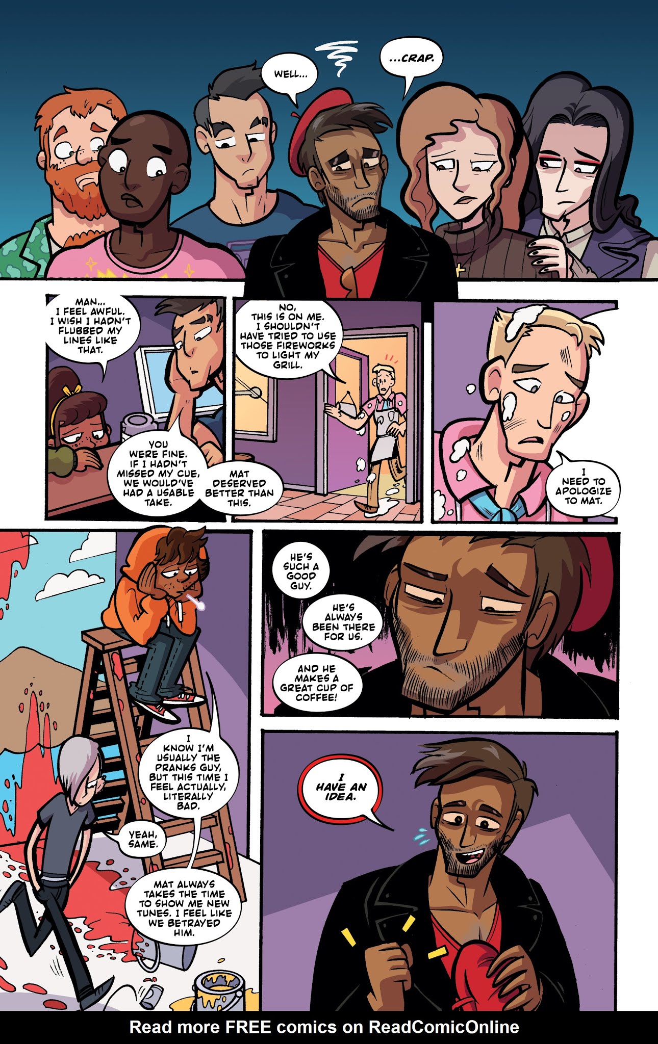 Read online Dream Daddy comic -  Issue #3 - 14