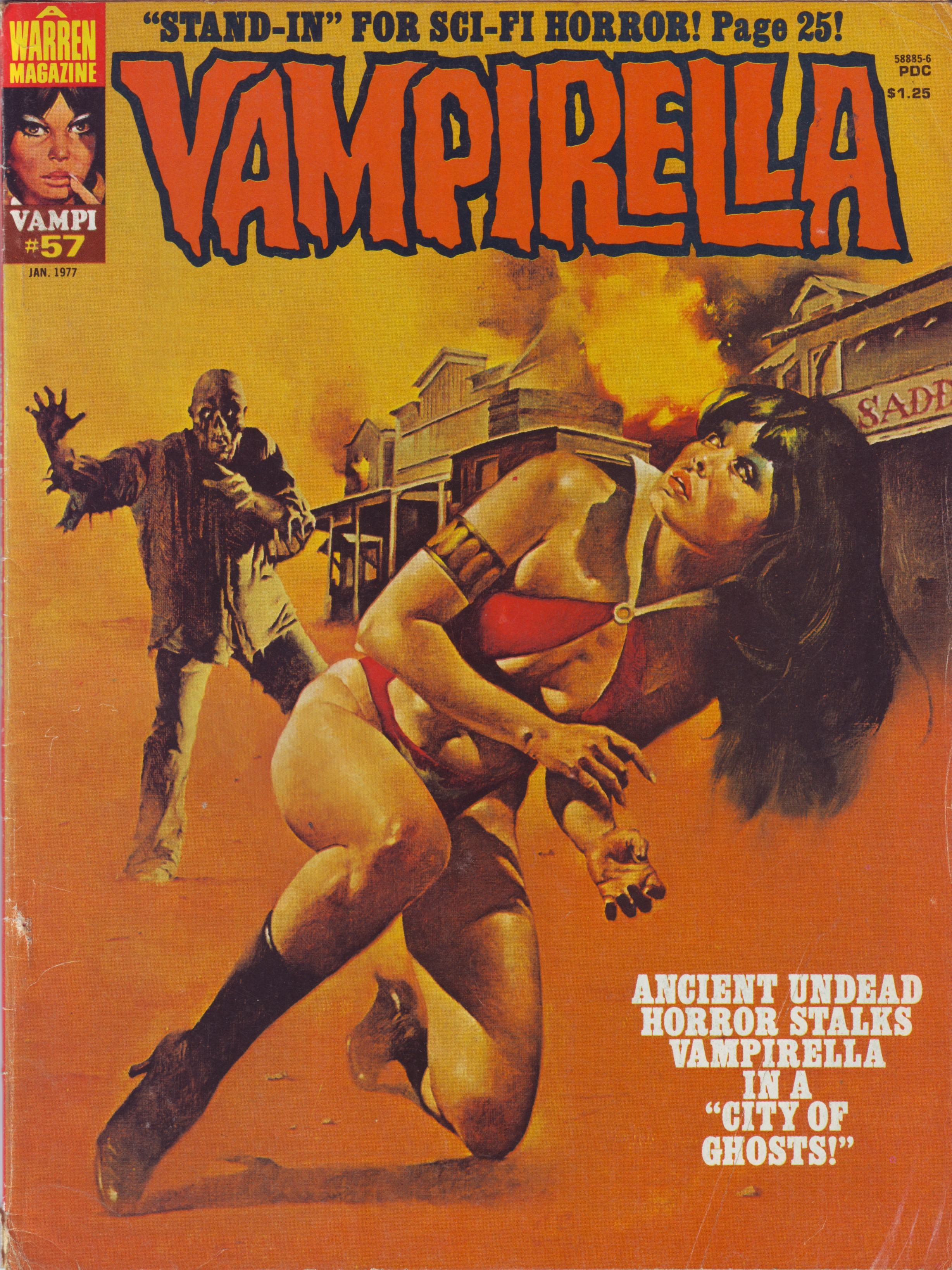 Read online Vampirella (1969) comic -  Issue #57 - 1
