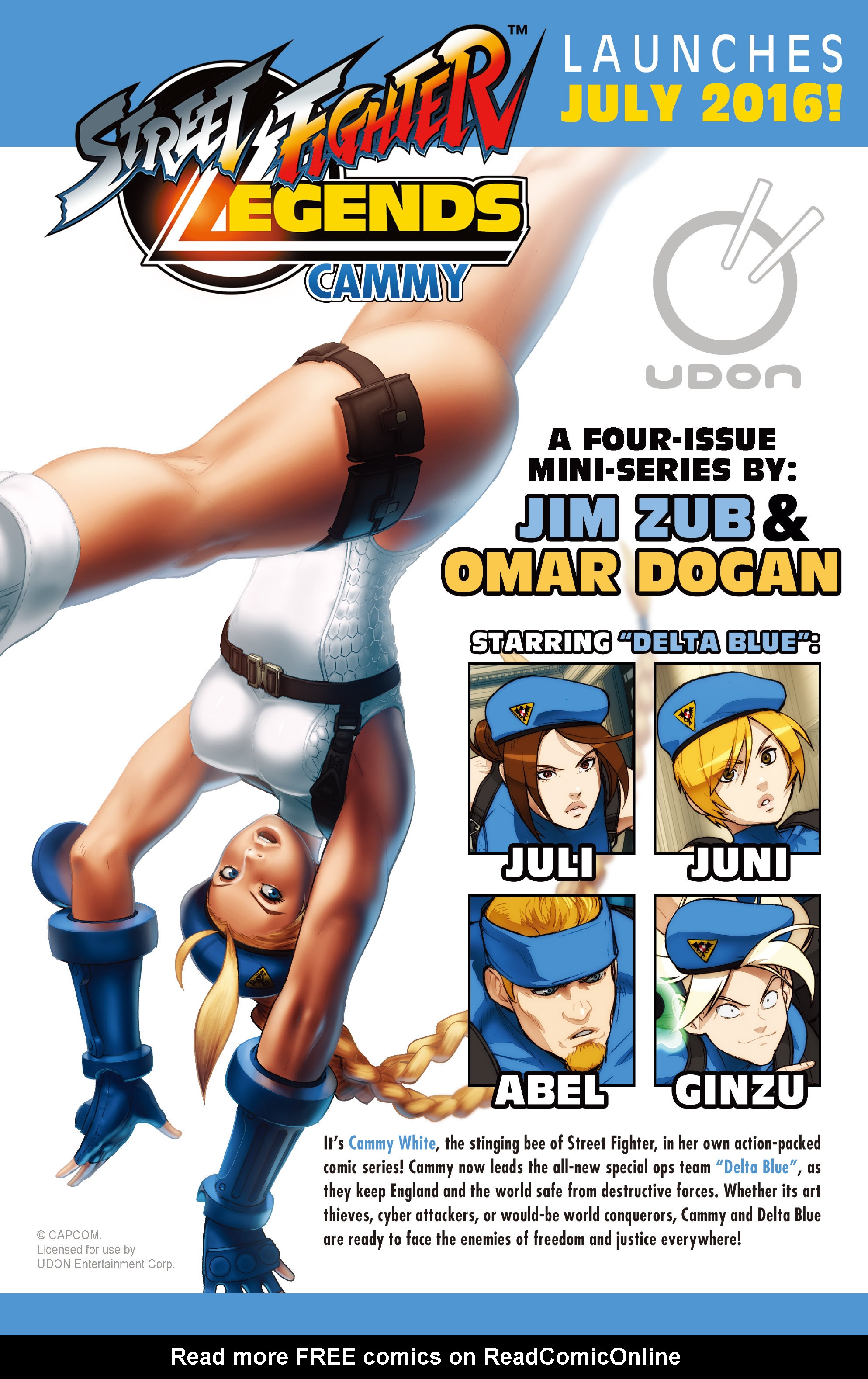 Read online Free Comic Book Day 2016 comic -  Issue # Street Fighter V - 26
