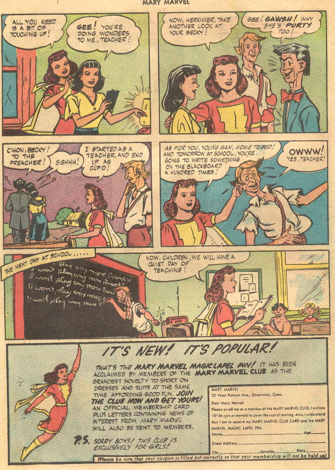 Read online Mary Marvel comic -  Issue #1 - 24