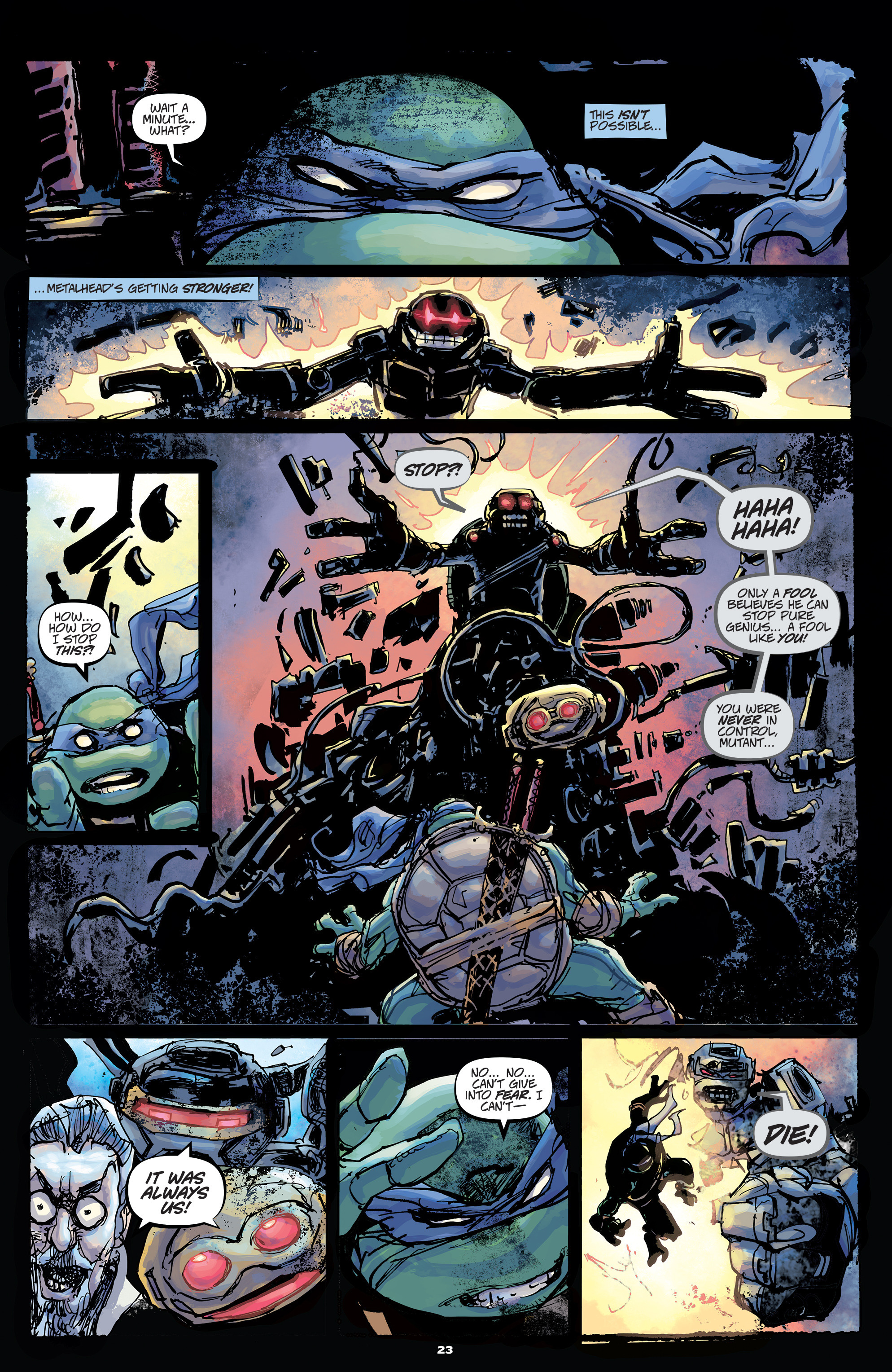 Read online Teenage Mutant Ninja Turtles Universe comic -  Issue #4 - 25