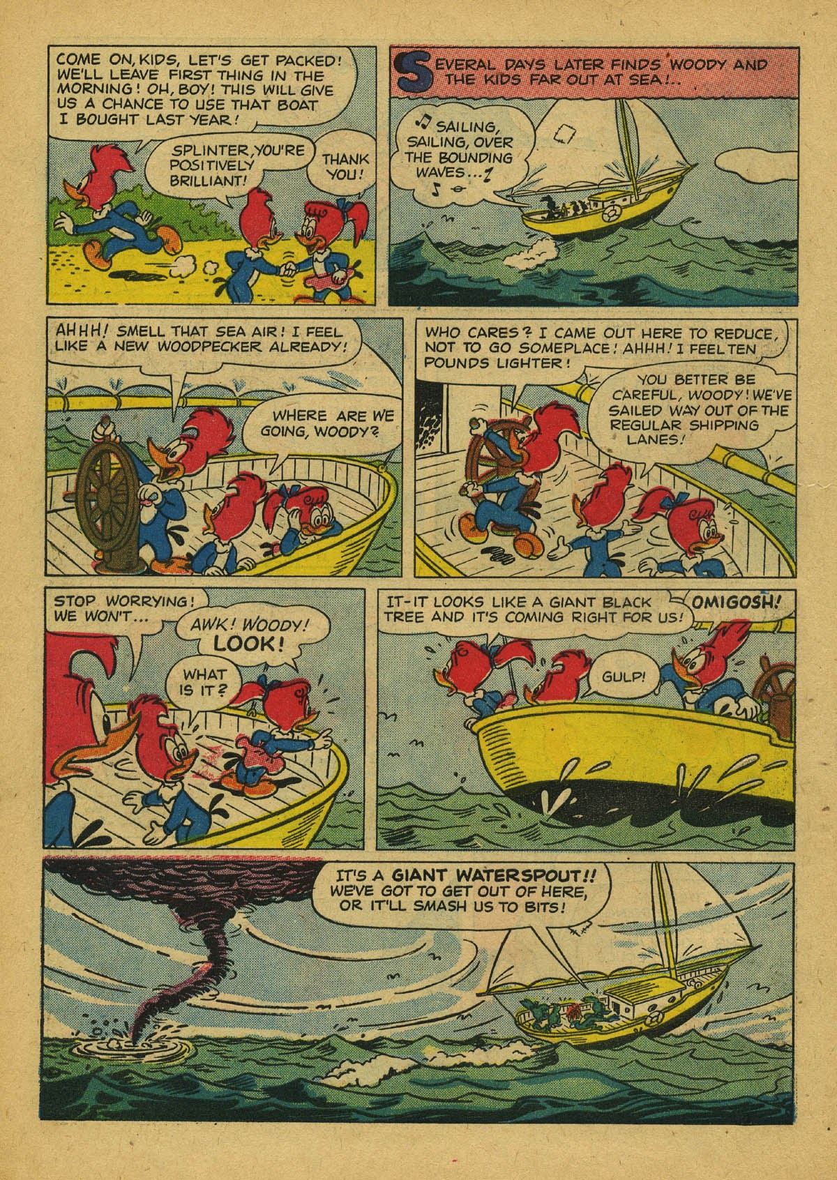 Read online Walter Lantz Woody Woodpecker (1952) comic -  Issue #45 - 6