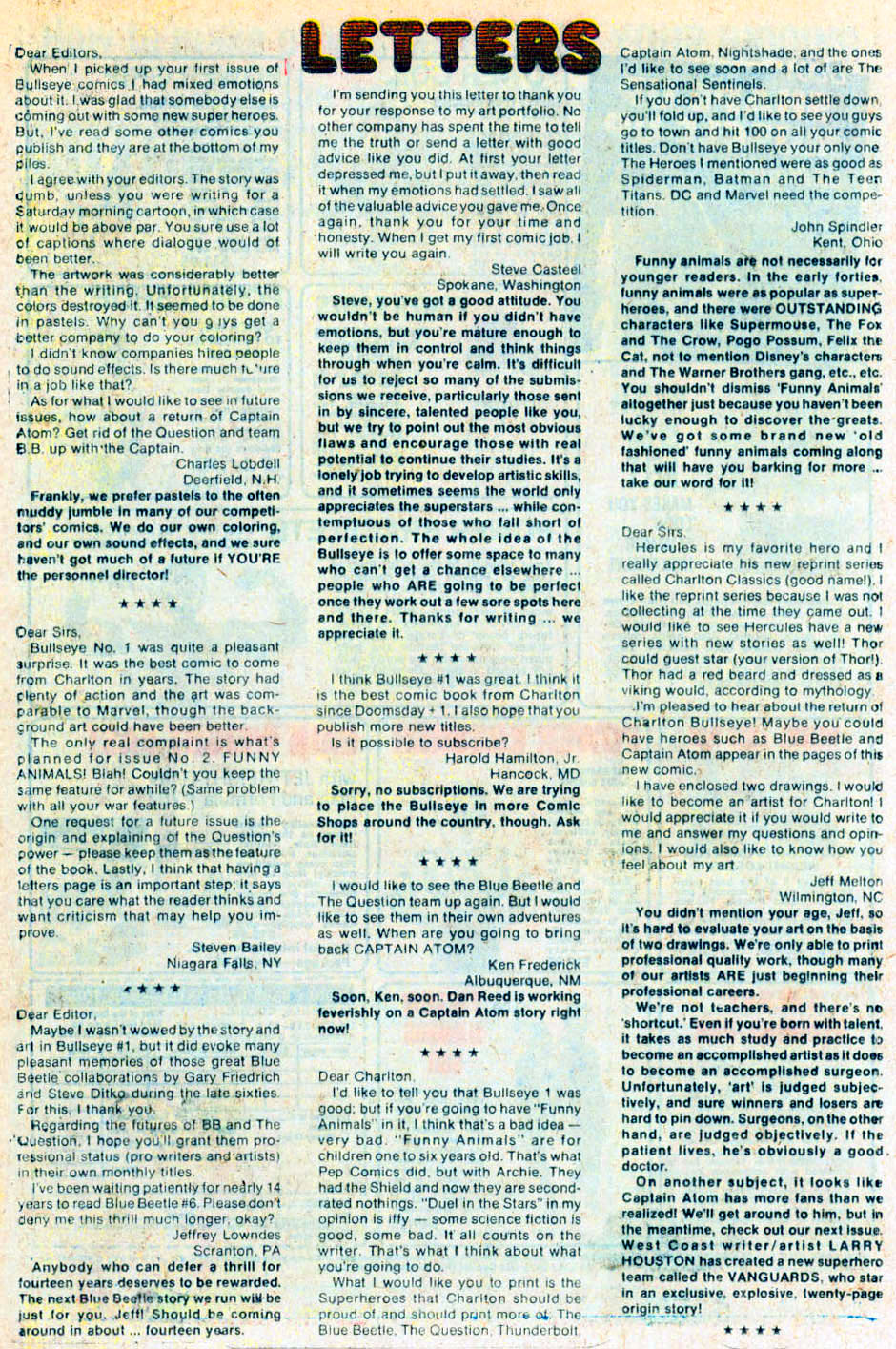 Read online Charlton Bullseye (1981) comic -  Issue #3 - 25