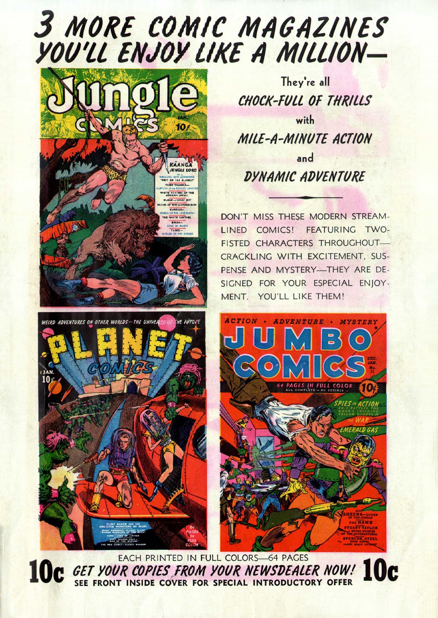 Read online Fight Comics comic -  Issue #1 - 67