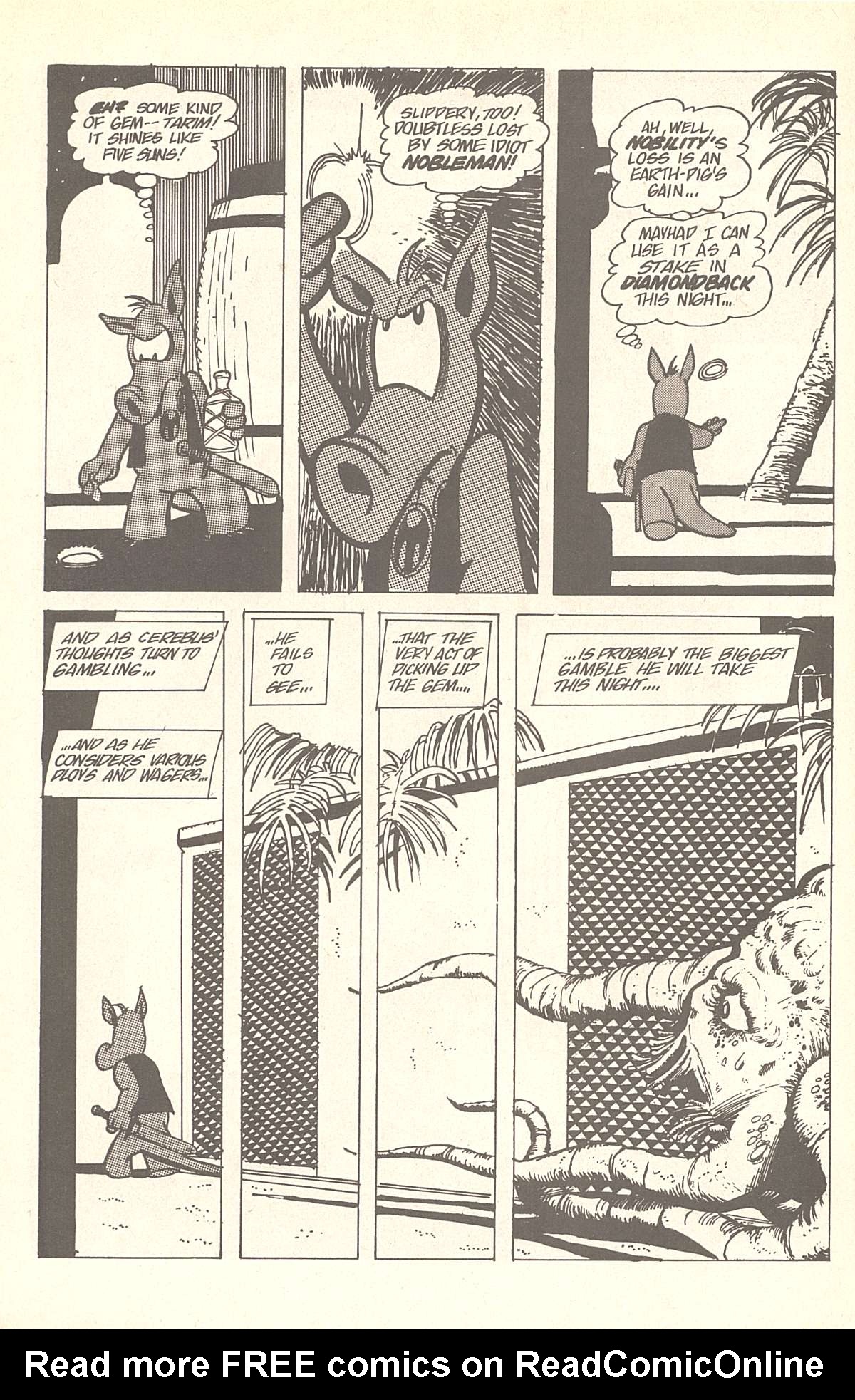 Read online Cerebus comic -  Issue #4 - 6