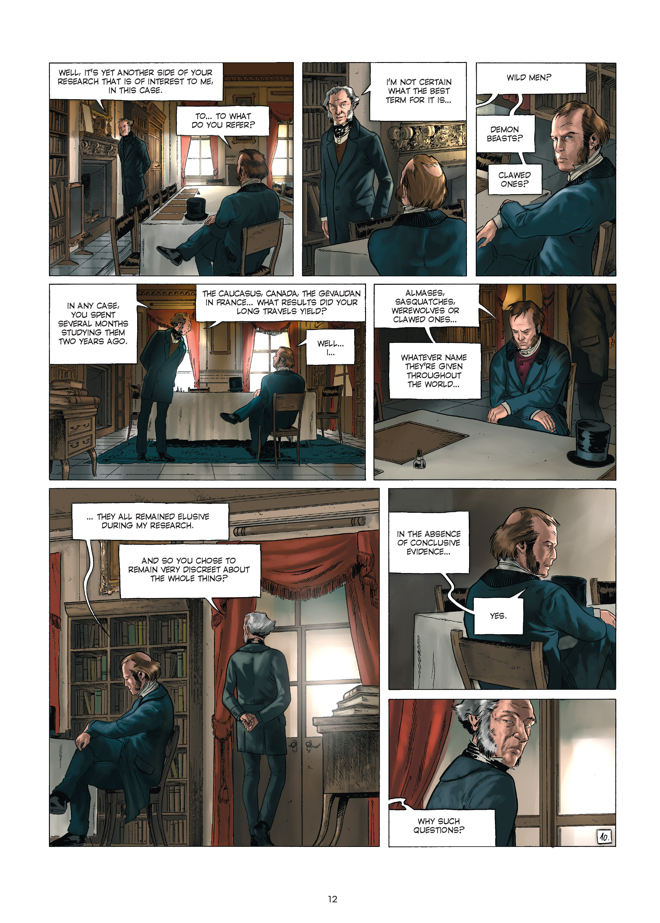 Read online Darwin's Diaries comic -  Issue #1 - 12