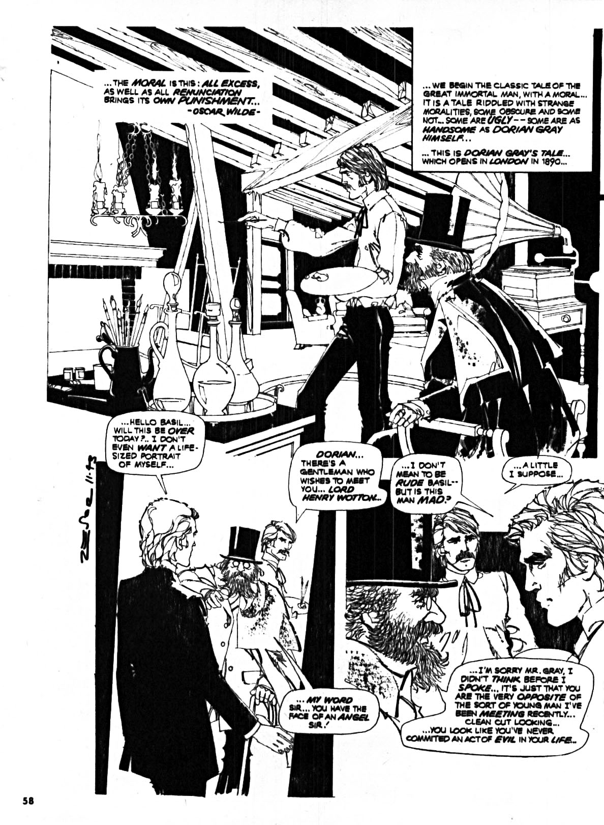 Read online Scream (1973) comic -  Issue #5 - 58