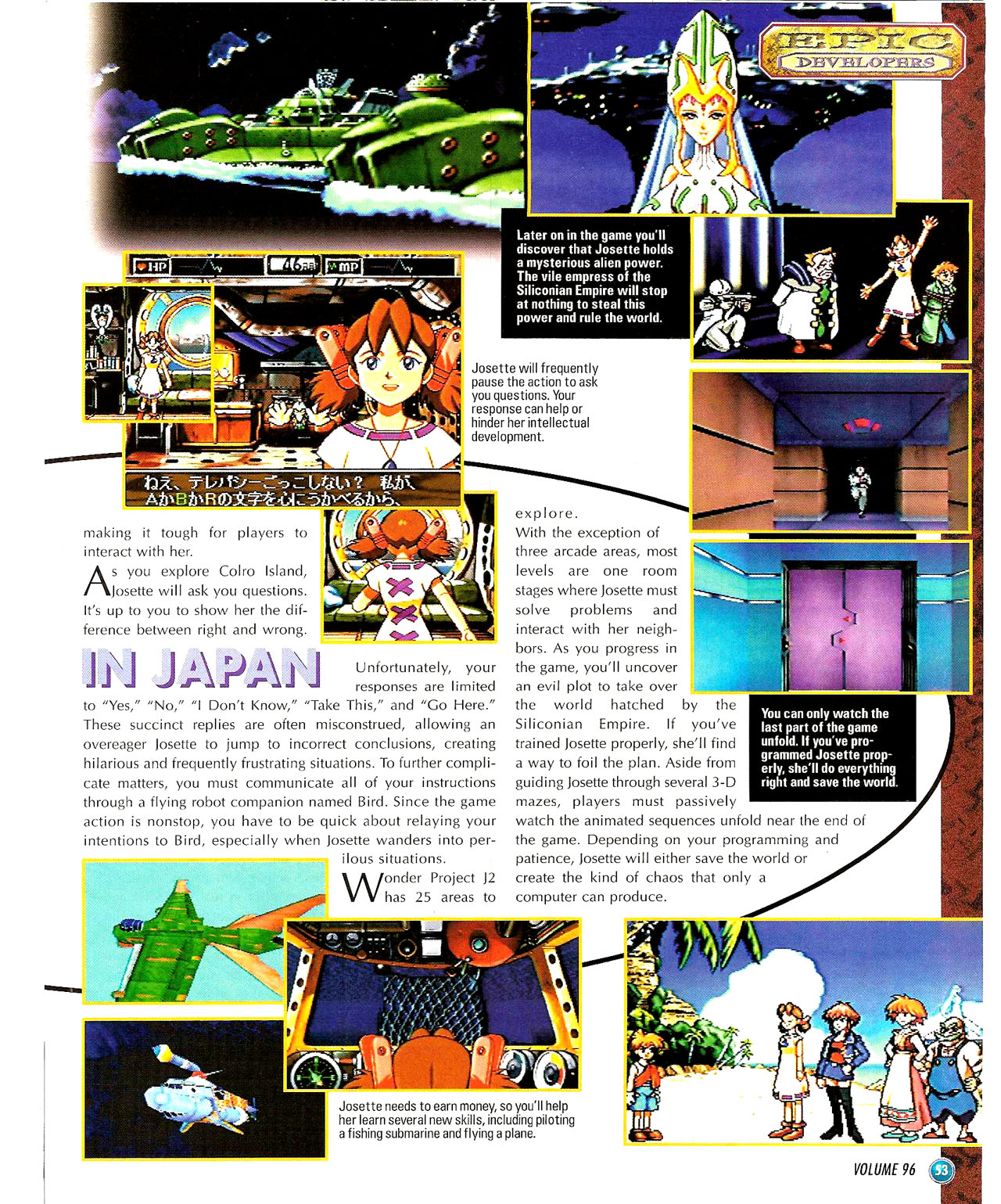 Read online Nintendo Power comic -  Issue #96 - 61