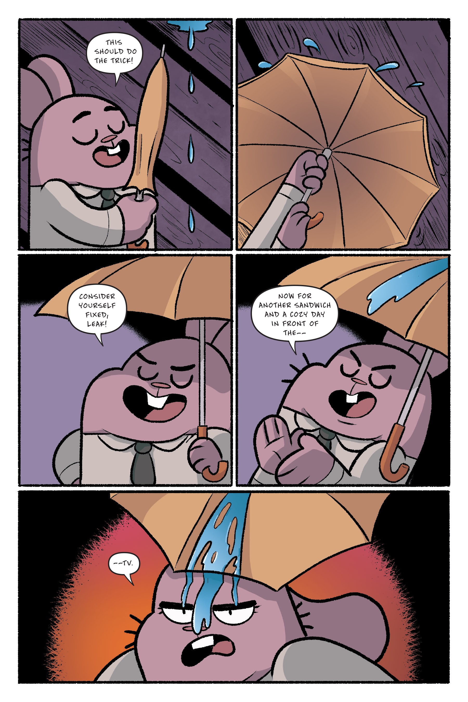 Read online The Amazing World of Gumball: The Storm comic -  Issue # TPB - 93