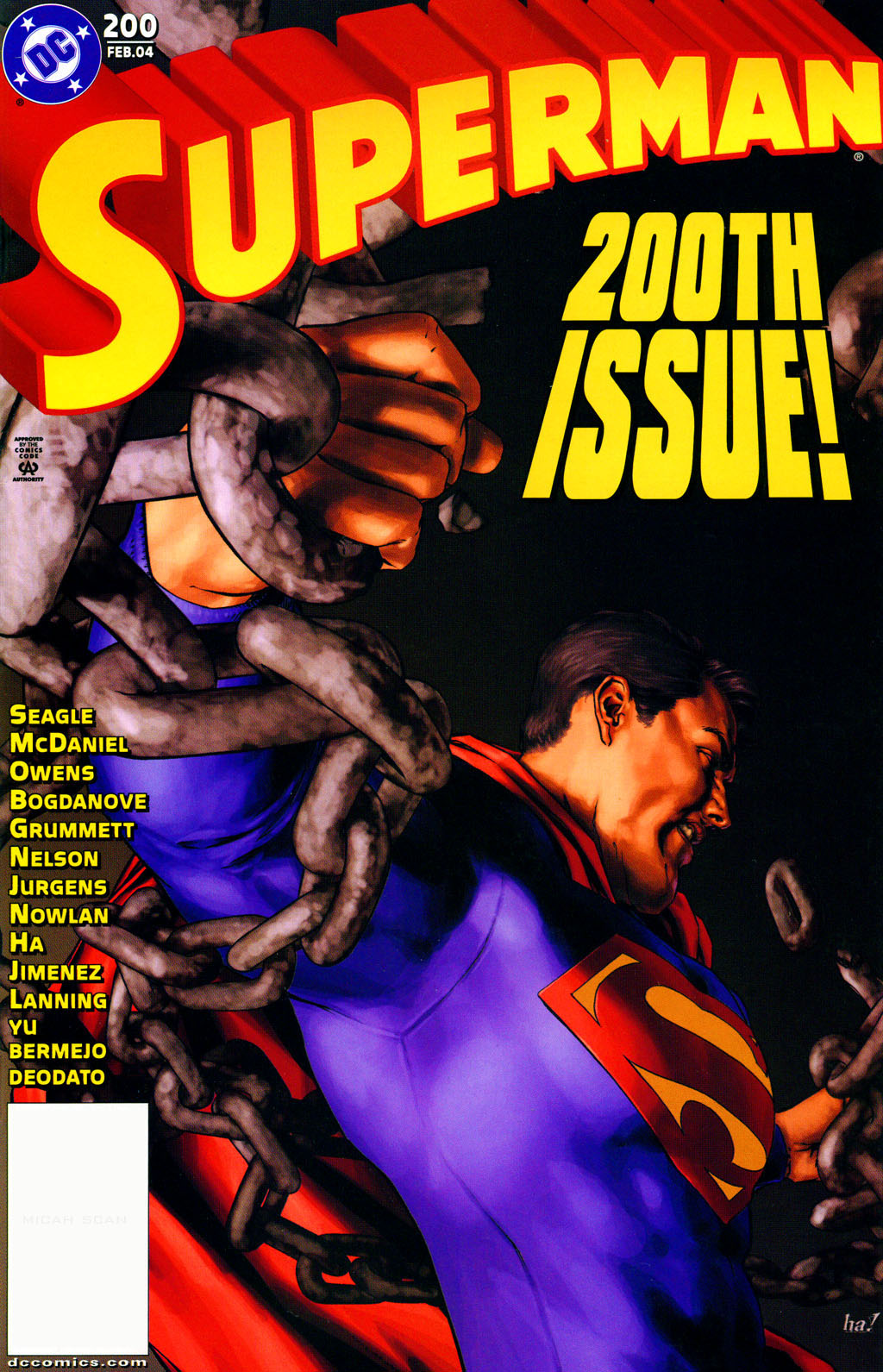 Read online Superman (1987) comic -  Issue #200 - 1