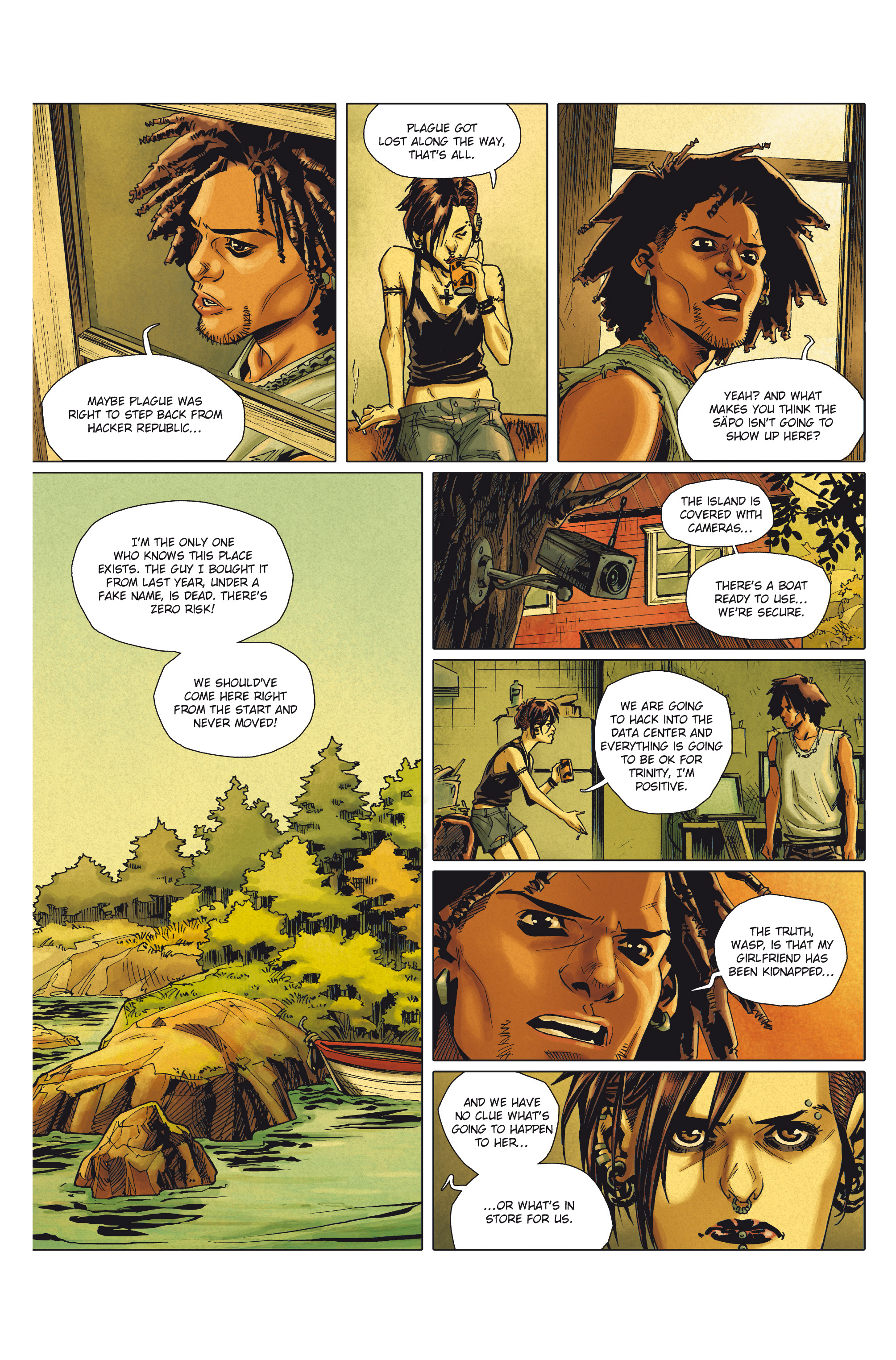 Read online Millennium: The Girl Who Danced With Death comic -  Issue #1 - 18