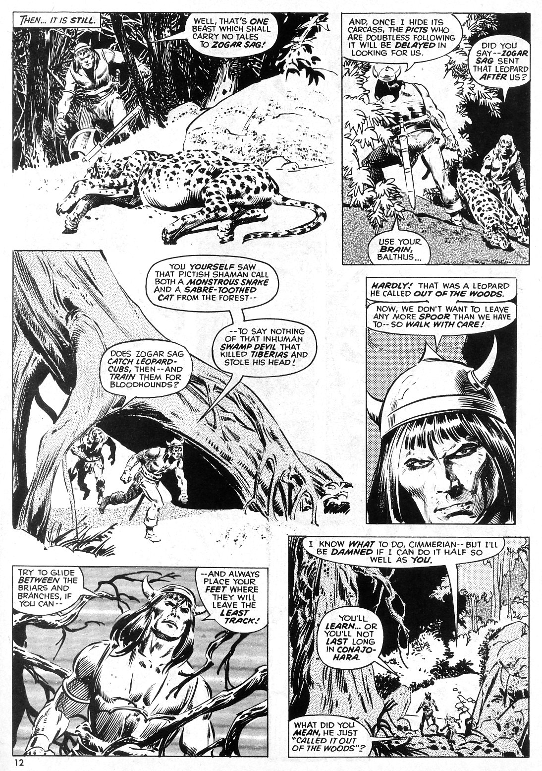 Read online The Savage Sword Of Conan comic -  Issue #27 - 12