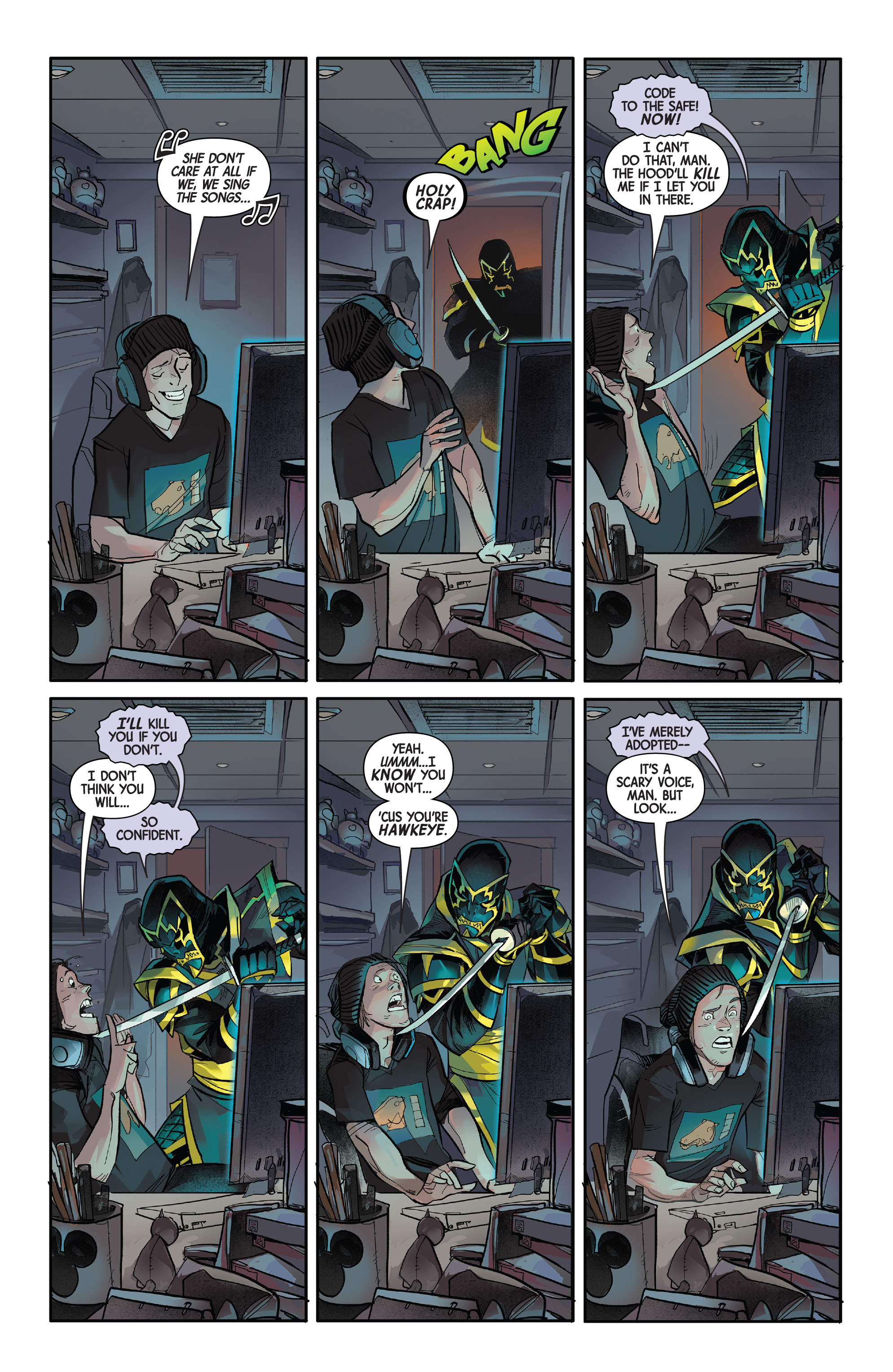 Read online Hawkeye: Freefall comic -  Issue #2 - 20